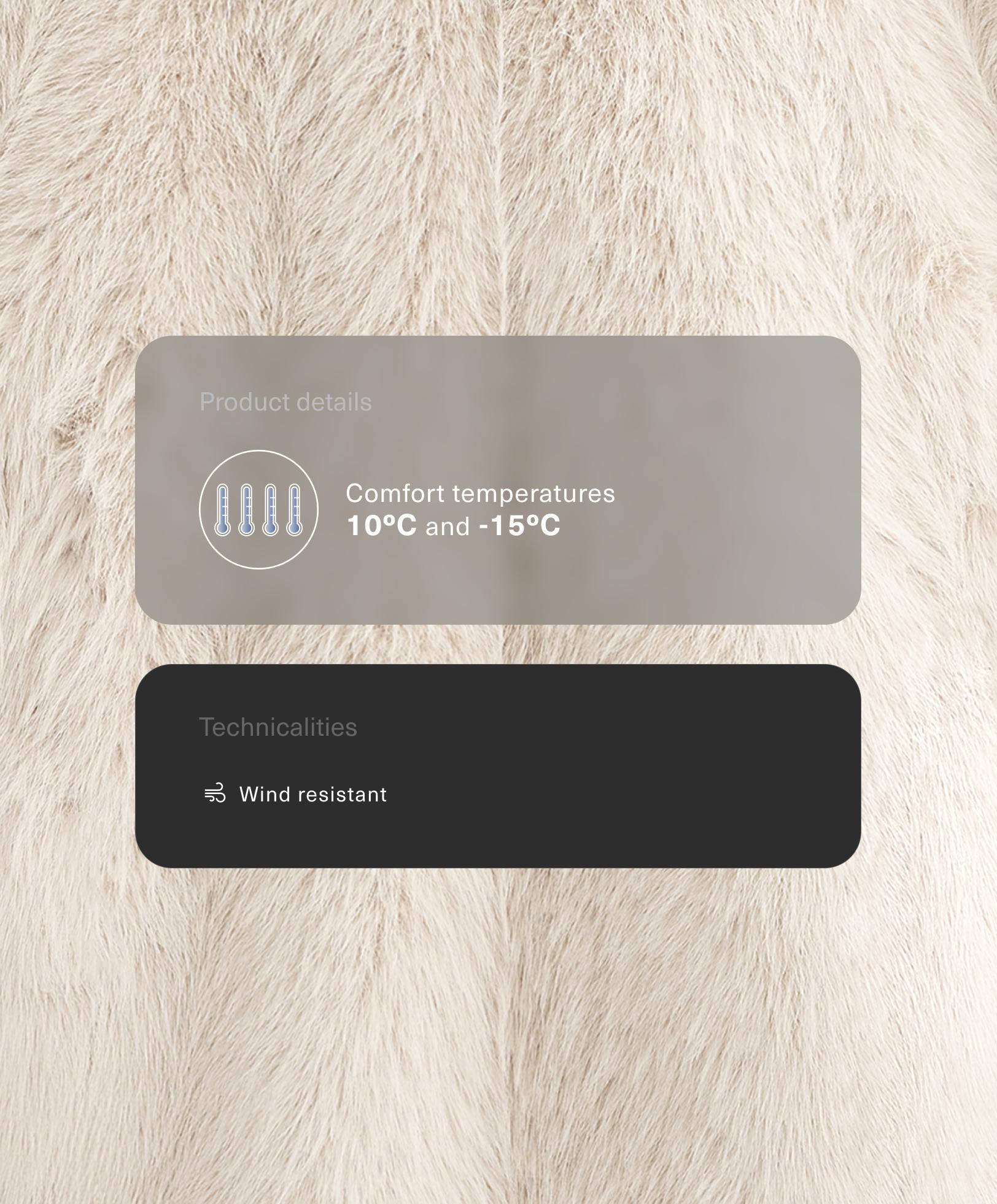 جاكيت بغطاء رأس بمظهر فرو - تنزيلات جاكيت بغطاء رأس بمظهر فرو - تنزيلات