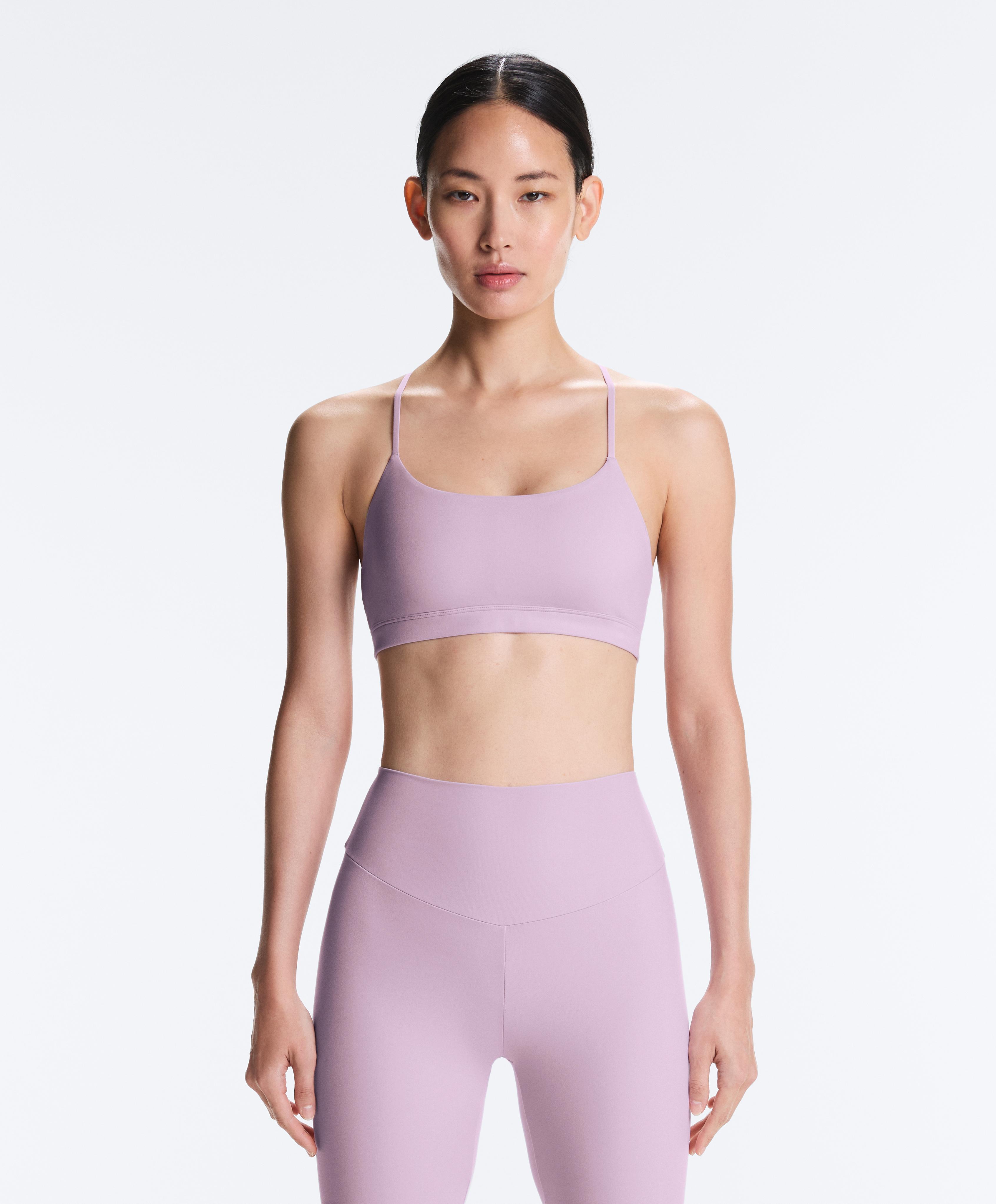 حمالة صدر رياضية Comfortlux بحمالات متصالبة، خفيفة التثبيت