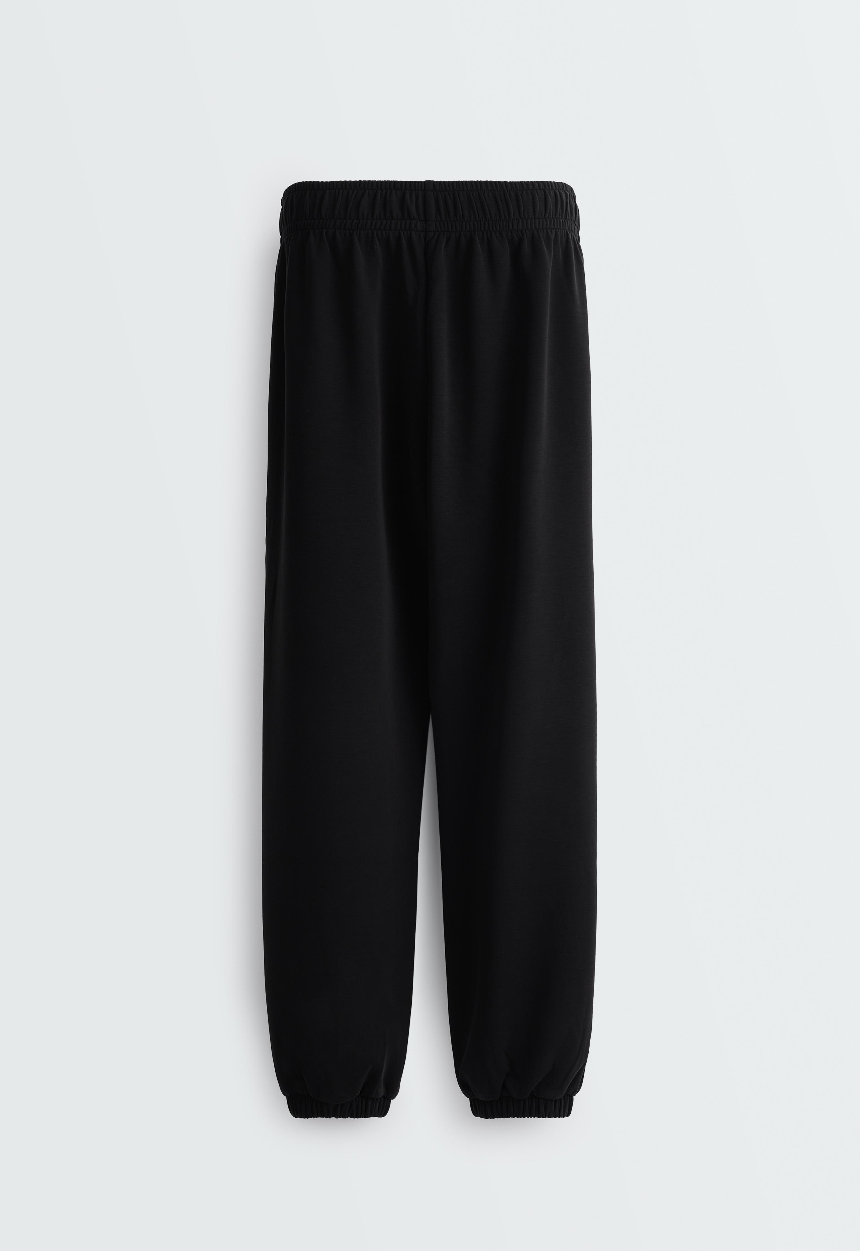 Brushed modal joggers