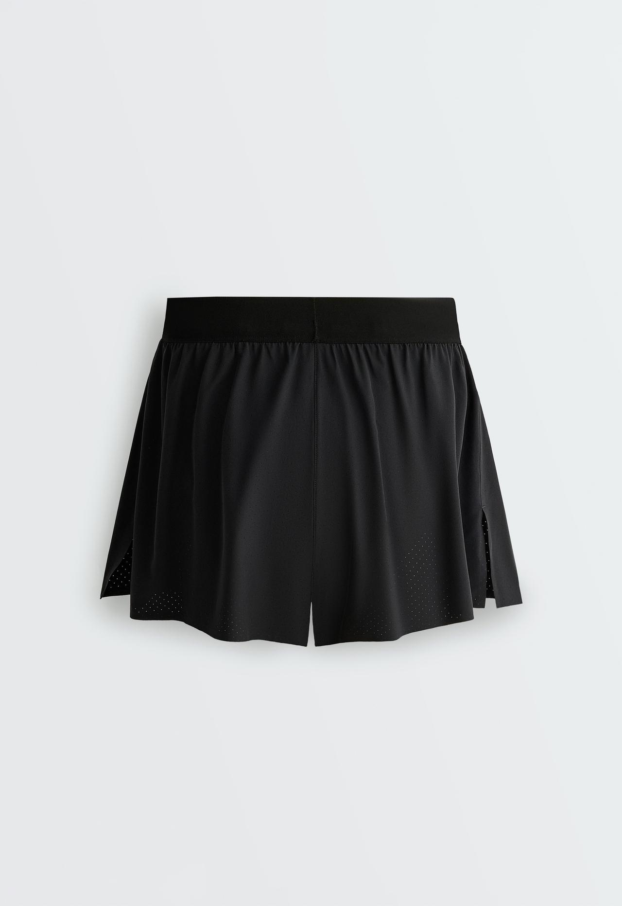Technical Shorts High rise 7 cm — BLACK