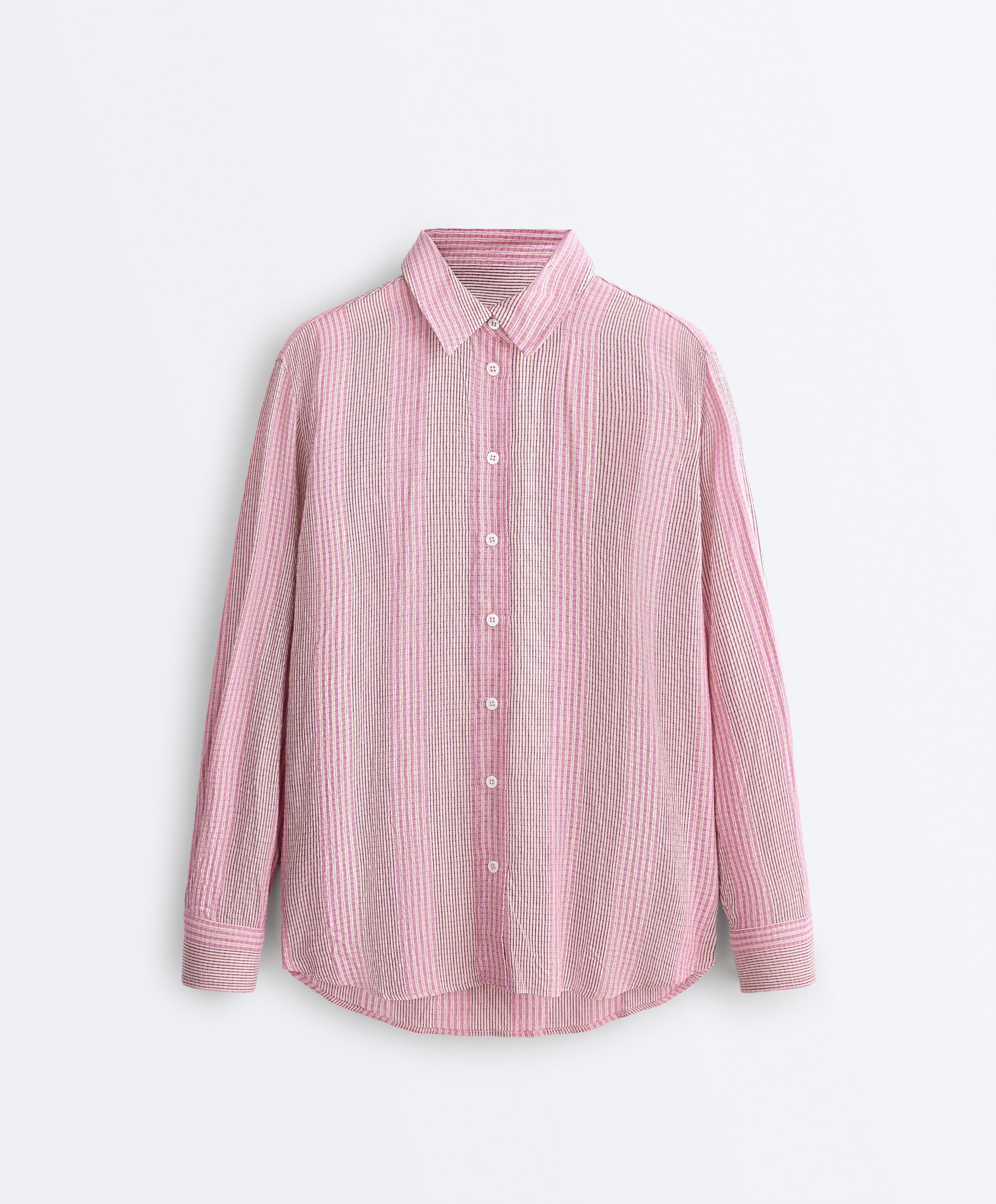 Long sleeve shirt — PALE RASPBERRY