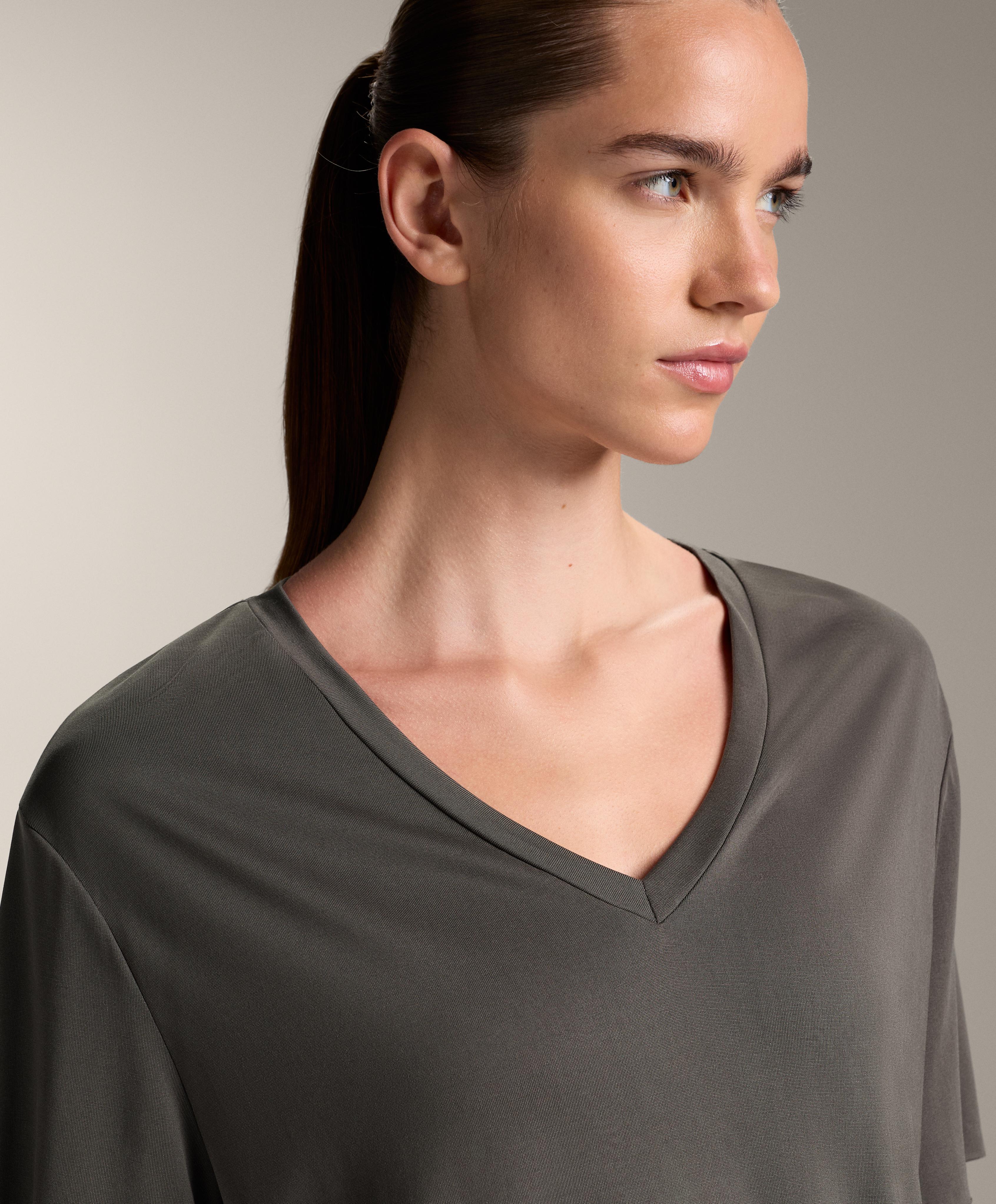 Camiseta con modal manga corta - Rebajas