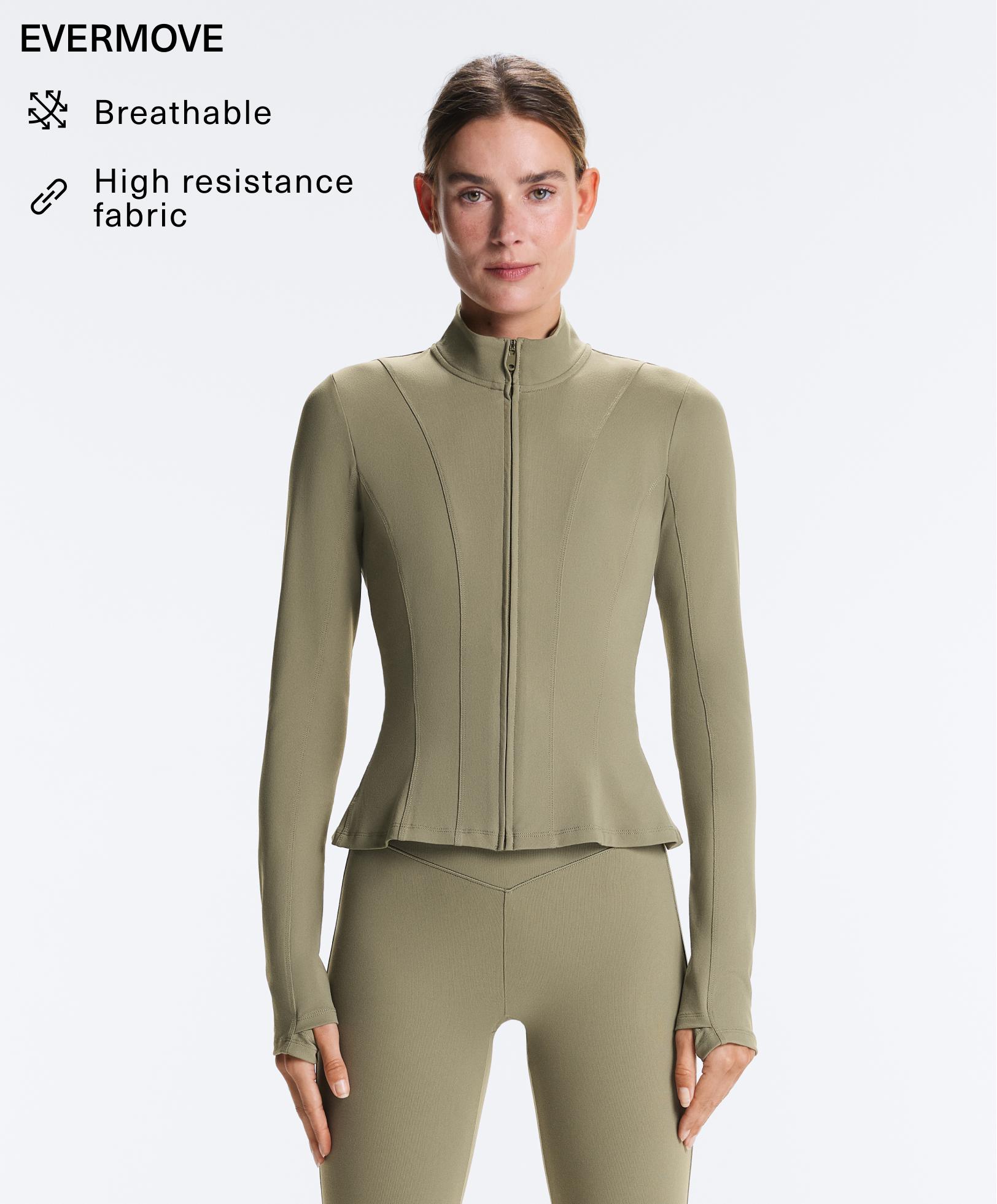 Evermove peplum technical jacket Evermove peplum technical jacket