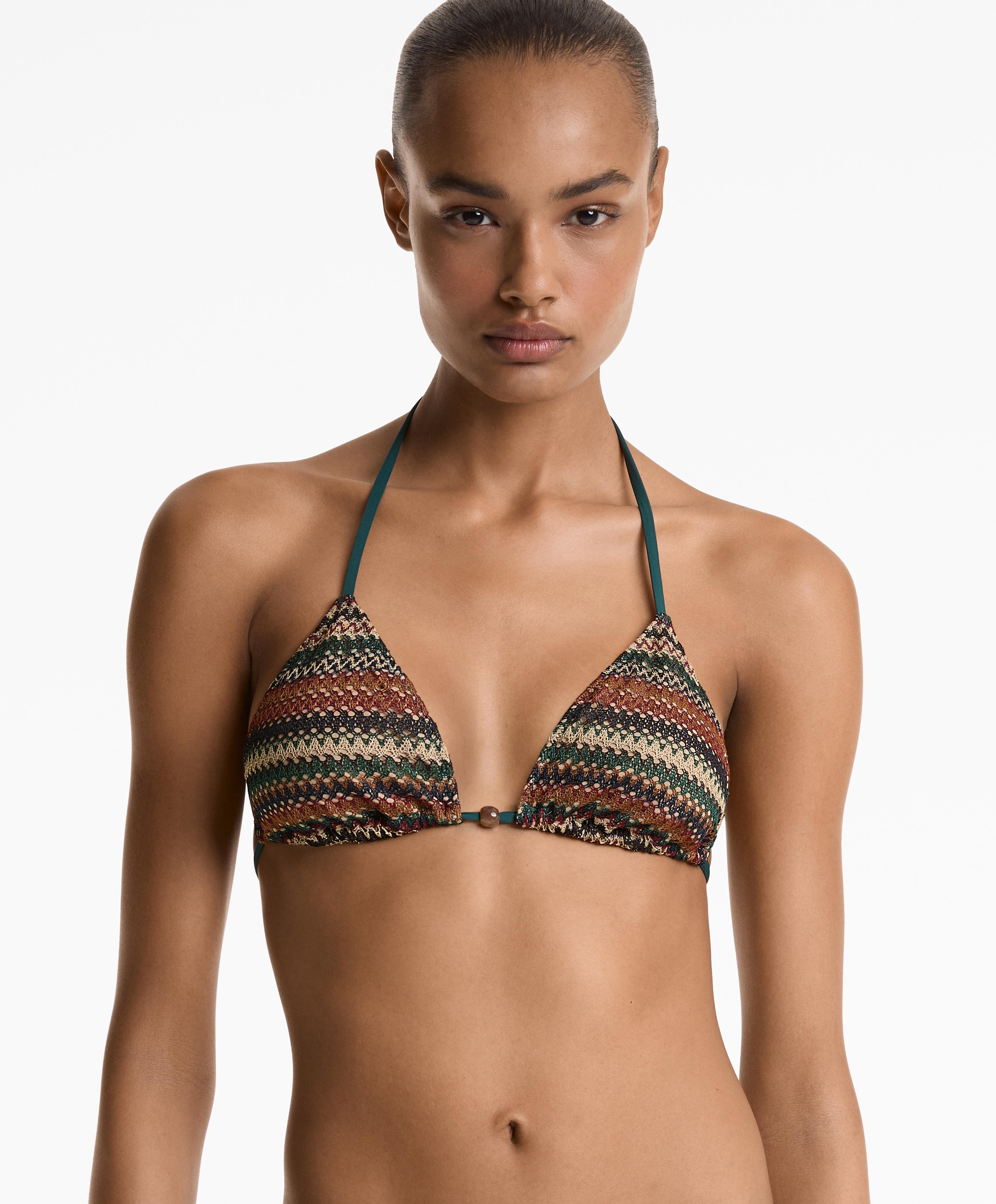 Triangle crochet bikini top Triangle crochet bikini top