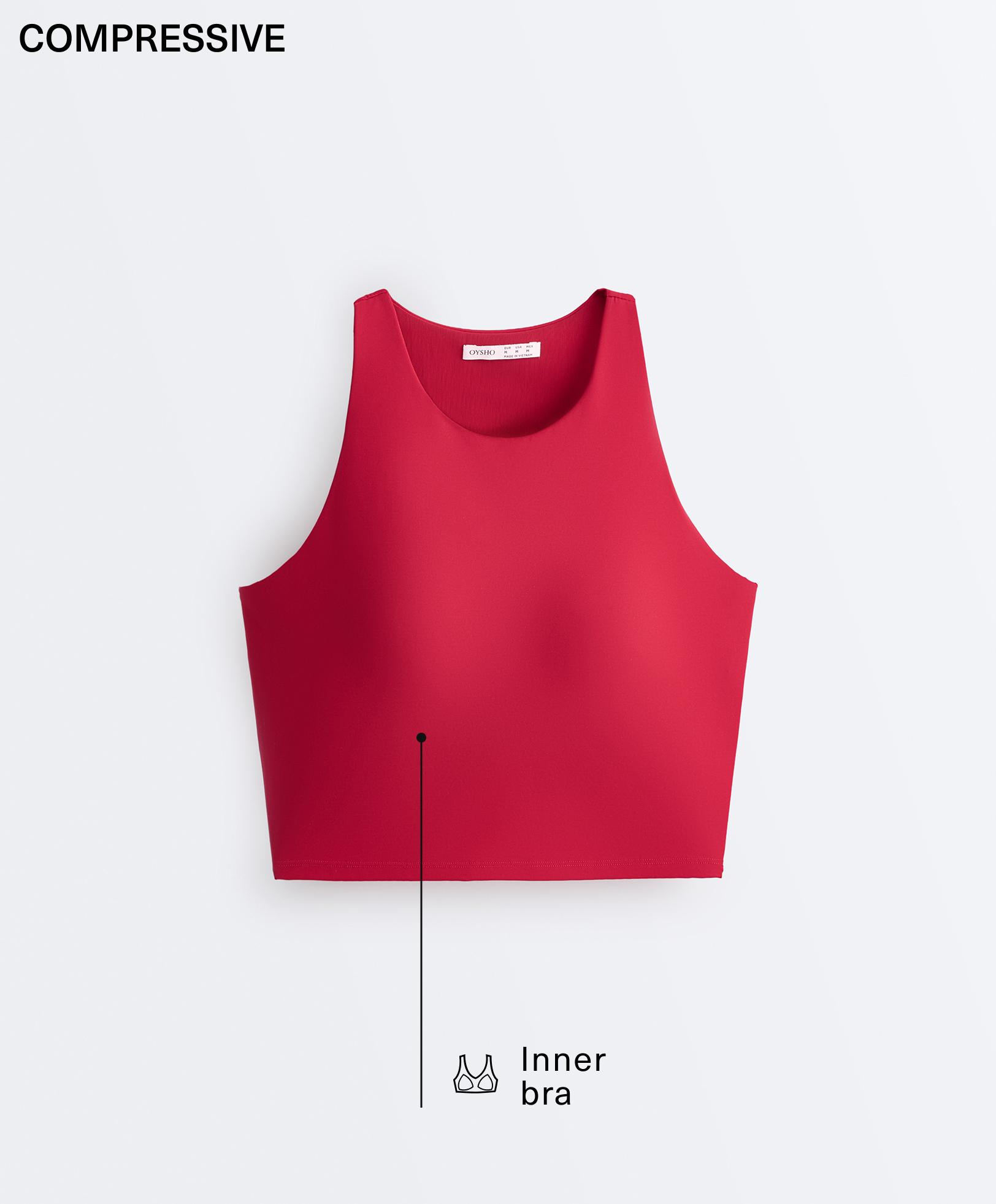 Compressive tank top