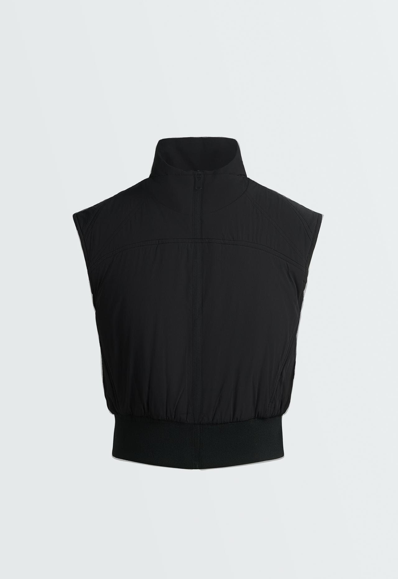 FELLEX® Volcanic padded technical gilet — BLACK