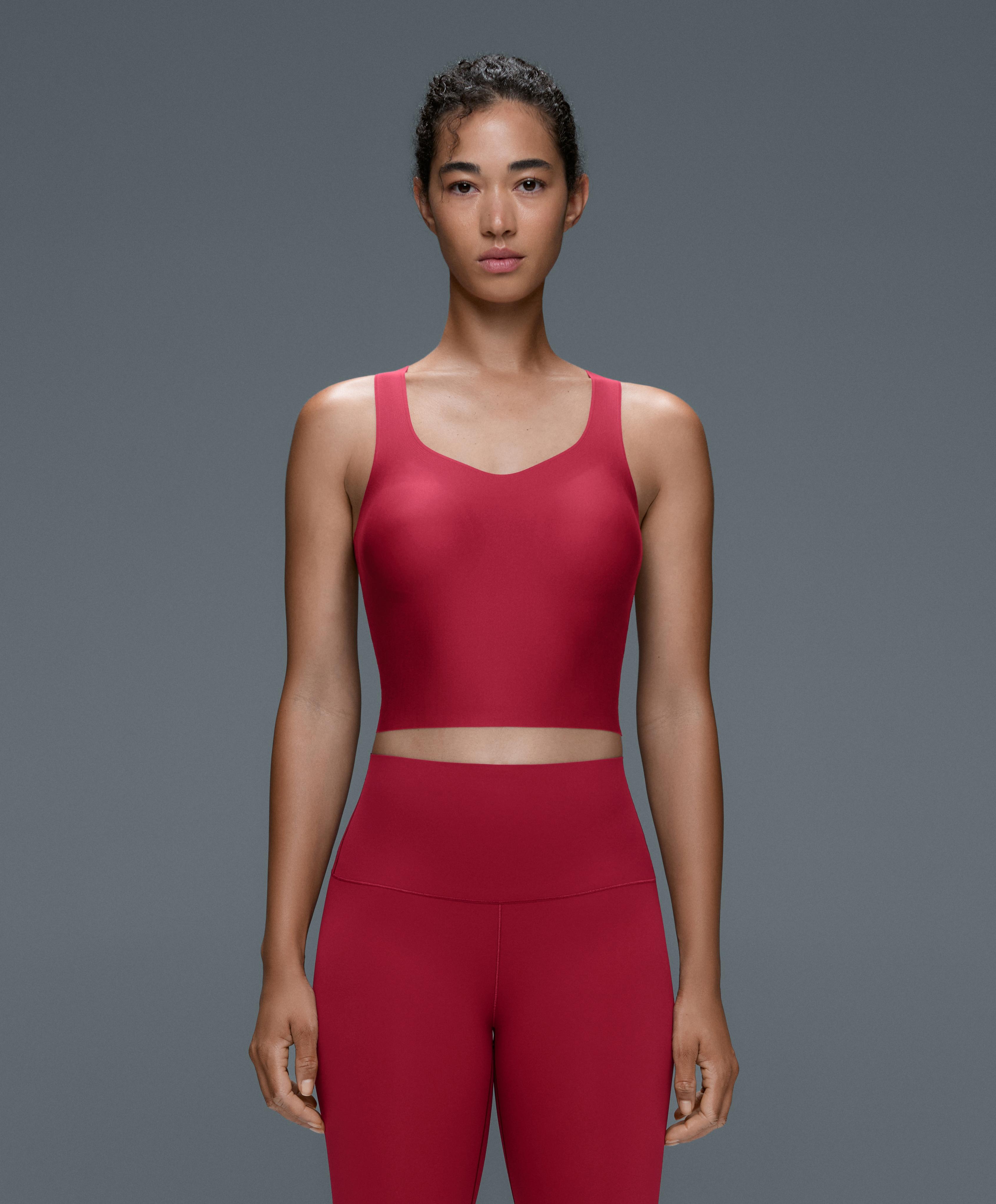 Perfect-adapt tank top with cups — PINK