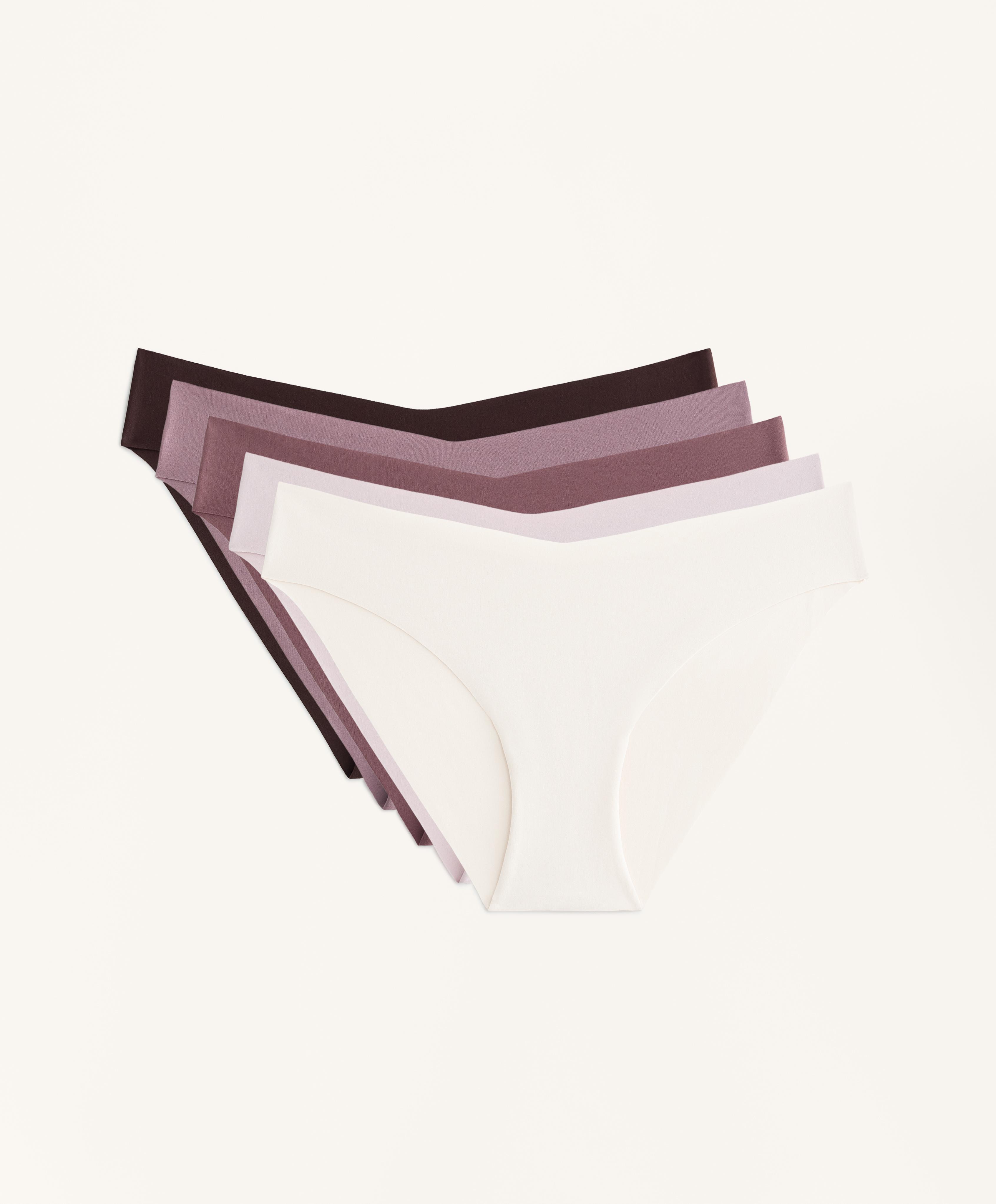 5 invisible V cut polyamide blend classic briefs