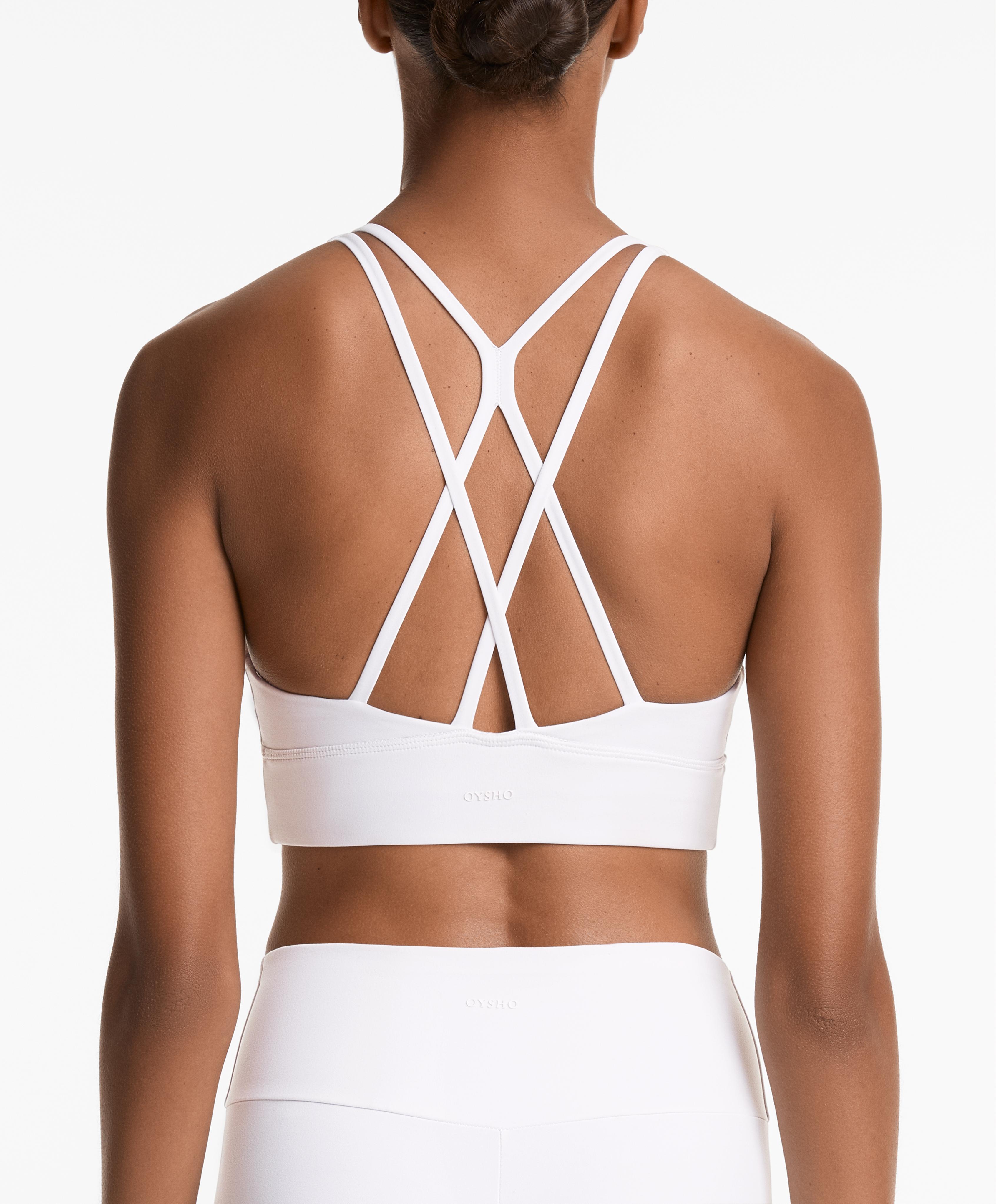 Sutiã de desporto comfortlux com suporte médio e copas Sutiã de desporto comfortlux com suporte médio e copas