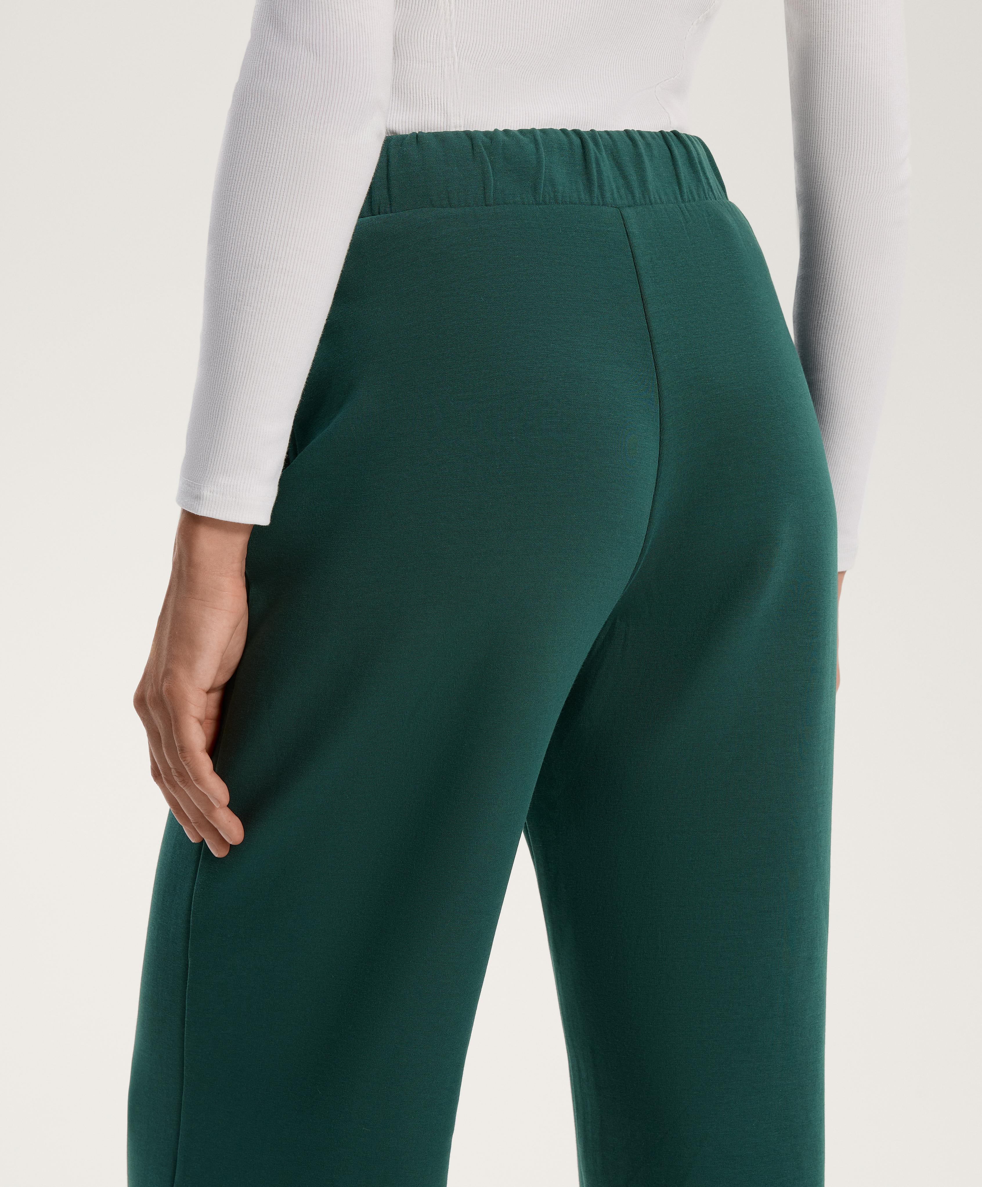 Relaxed cotton-blend seam trousers - Sale Relaxed cotton-blend seam trousers - Sale