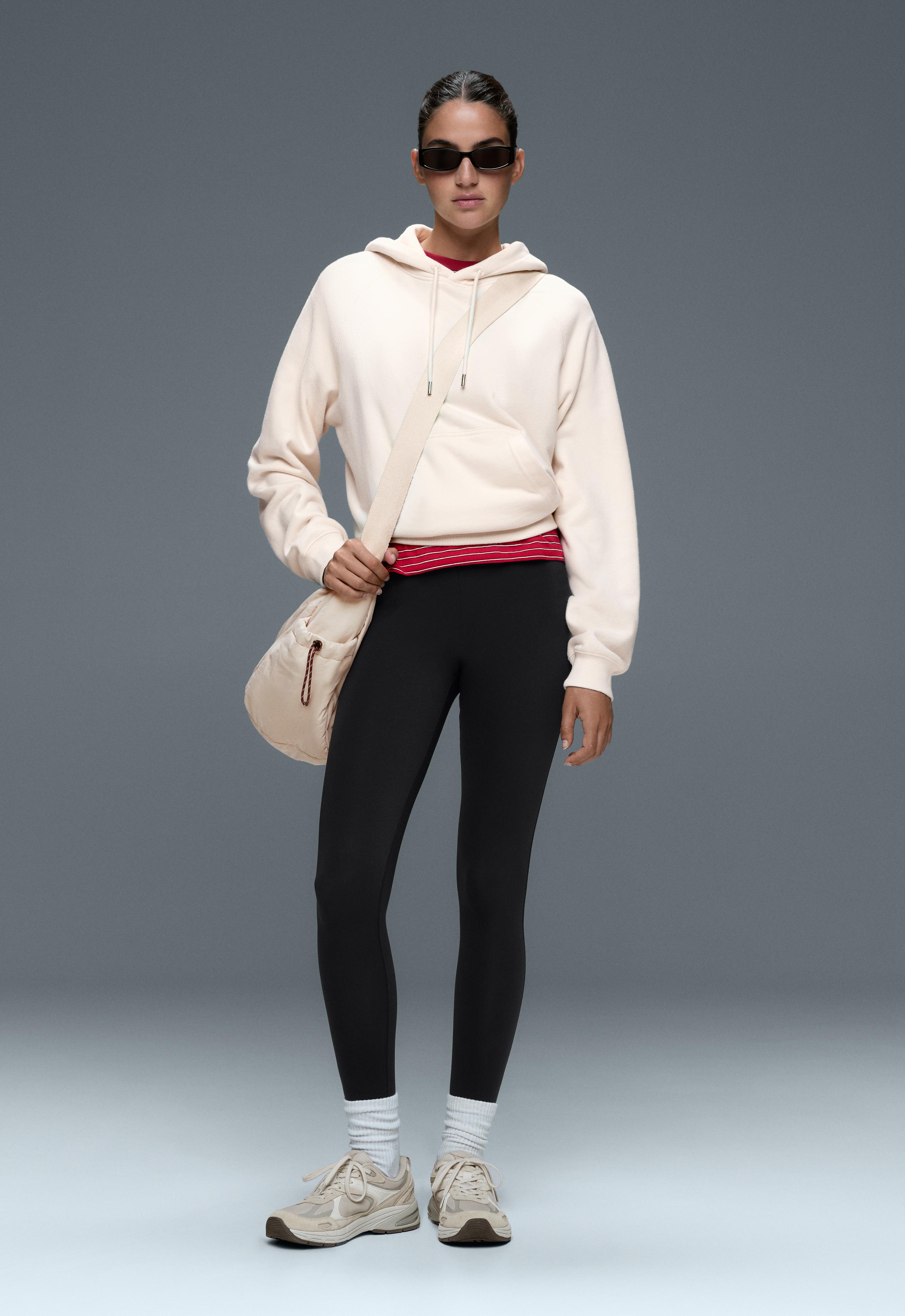 Compressive raise up high-rise ankle-length leggings Compressive raise up high-rise ankle-length leggings