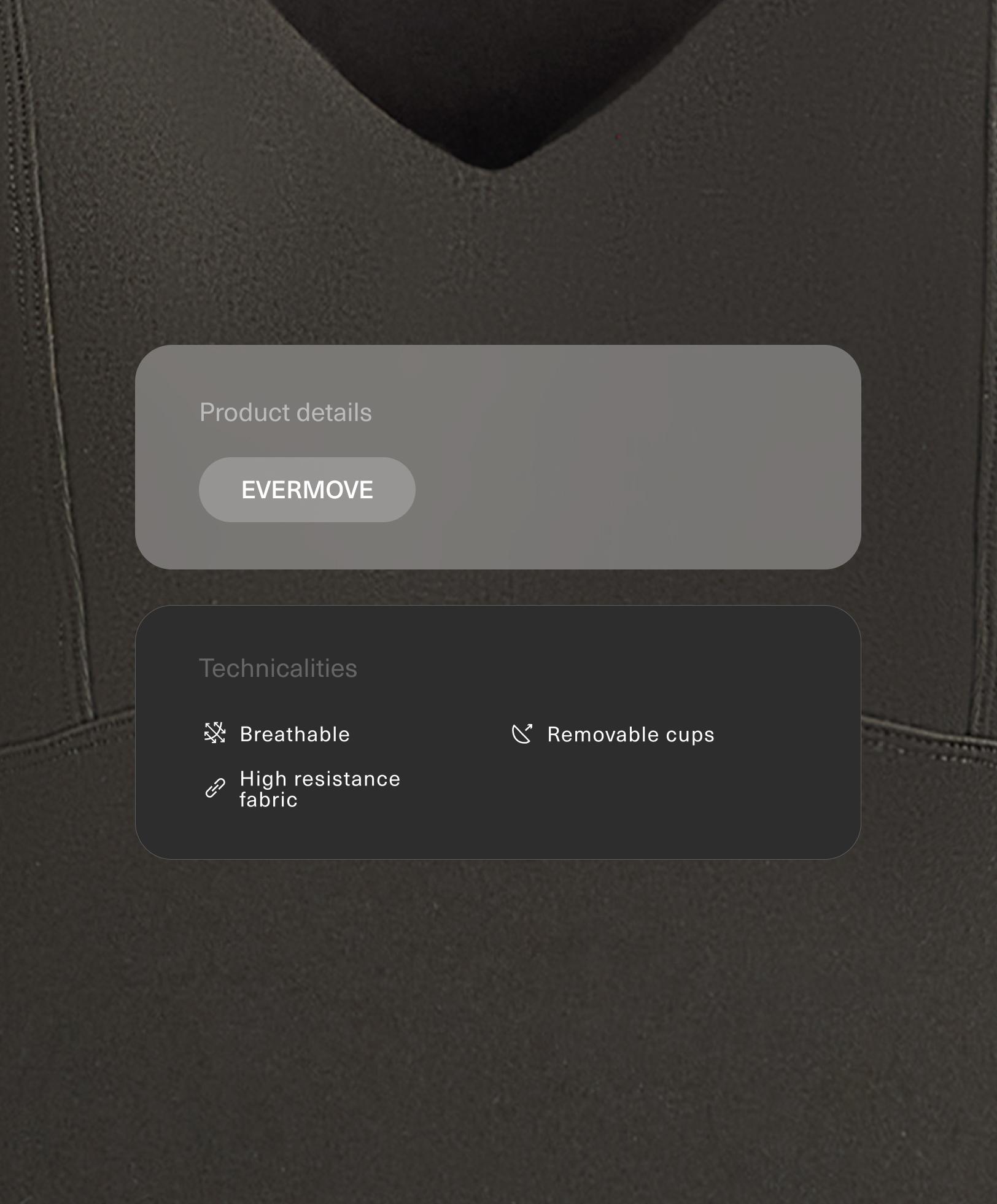 Evermove short-sleeved Tank top Evermove short-sleeved Tank top