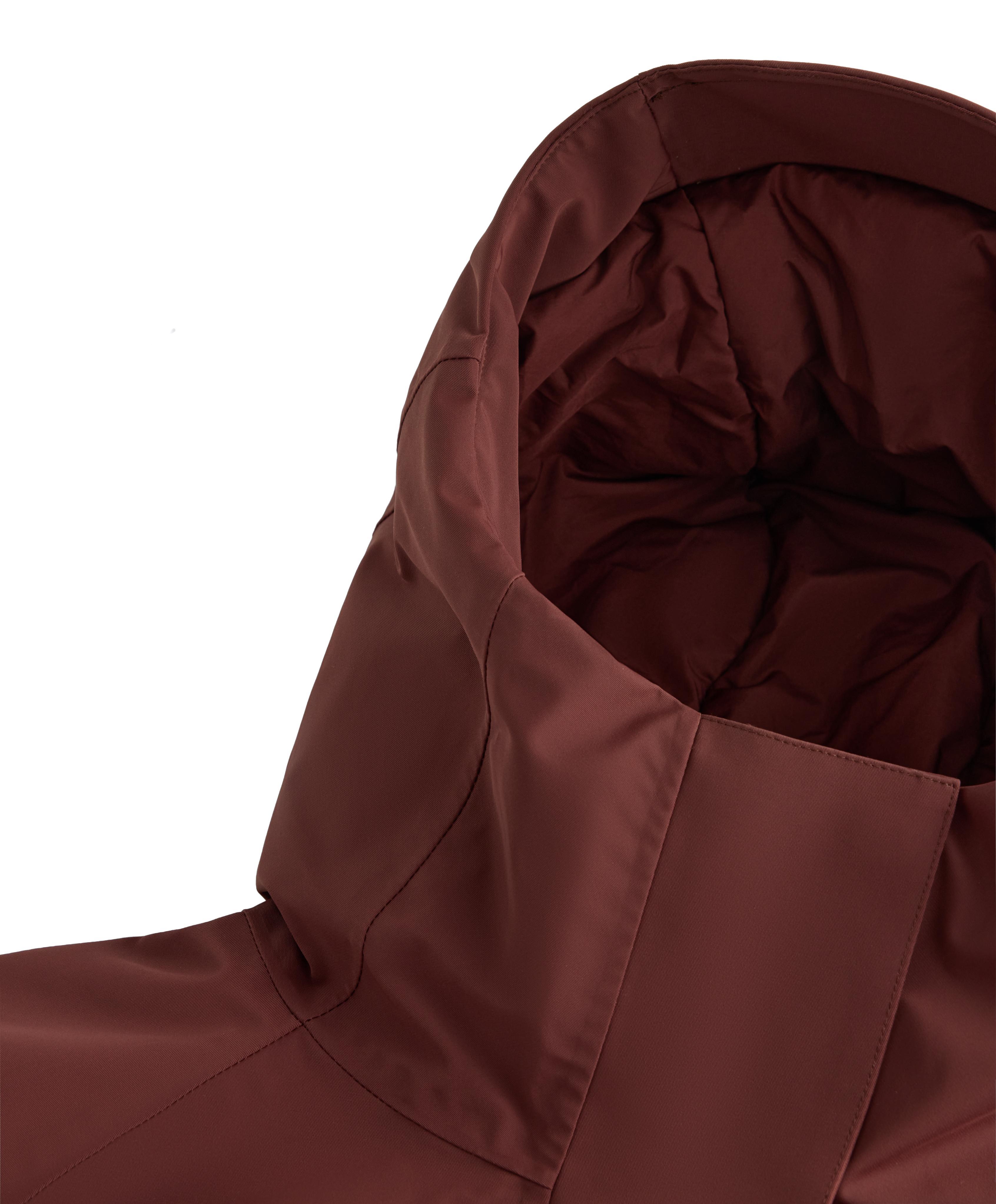 Primaloft® Feel the Performance TM SKI waterproof jacket with pockets — TERRACOTTA