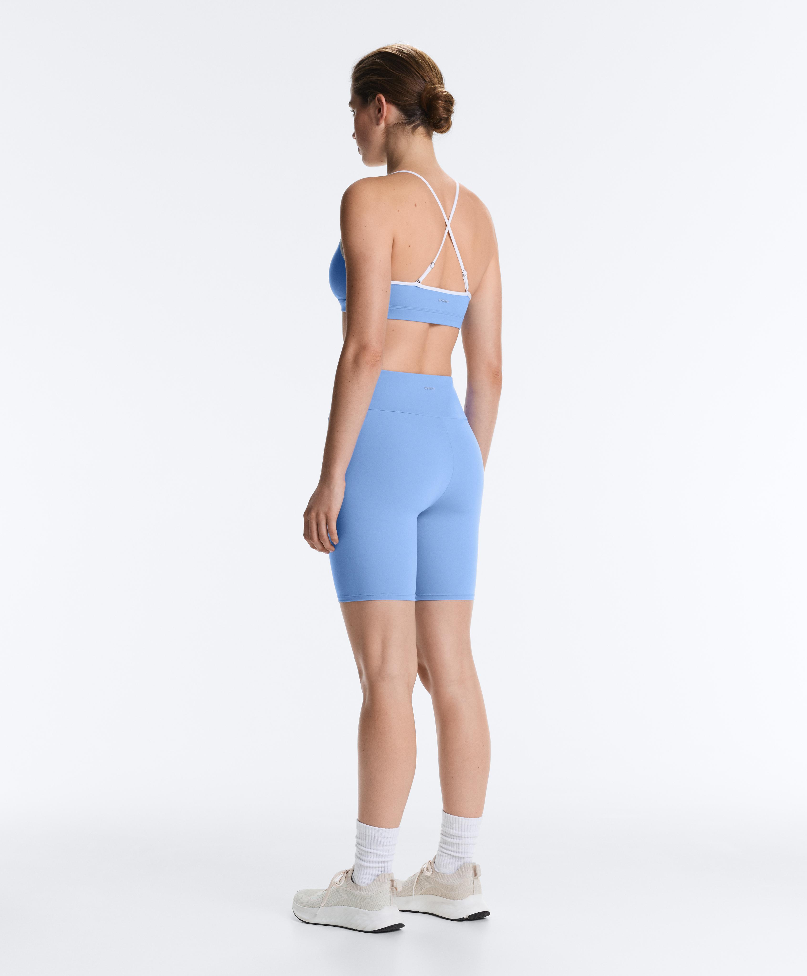 Blue comfortlux biker total look