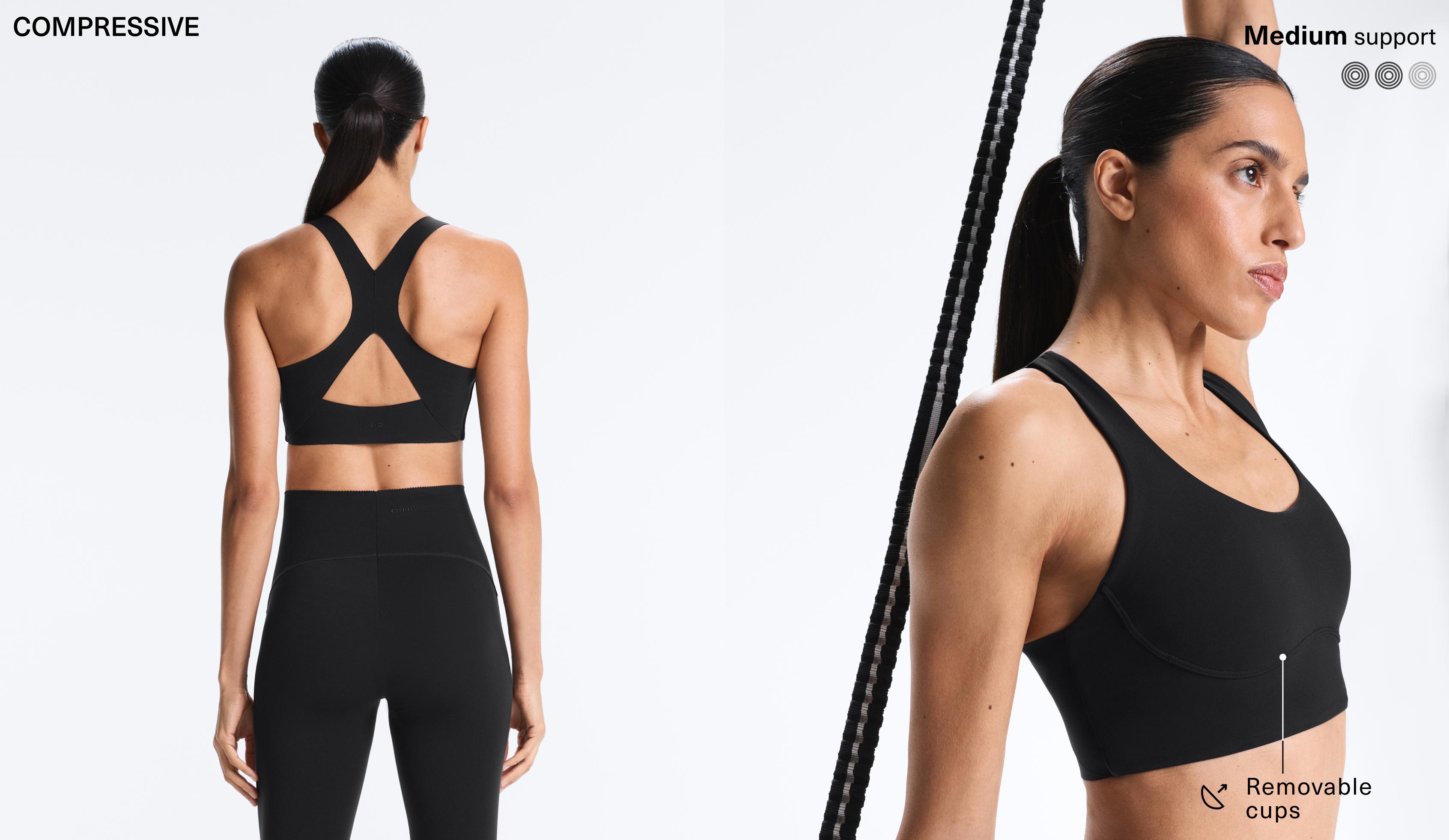 Biustonosz Compressive ze średnim podtrzymaniem i miseczkami Biustonosz Compressive ze średnim podtrzymaniem i miseczkami