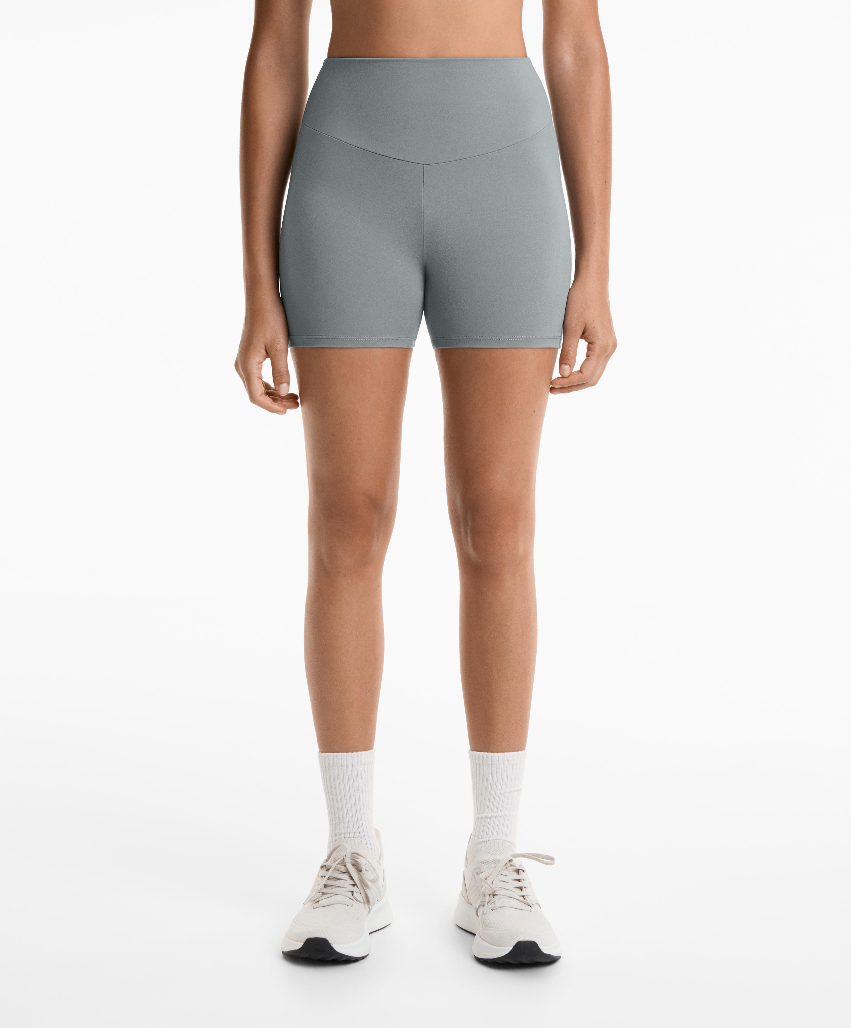 Hot pants cintura alta comfortlux 10 cm