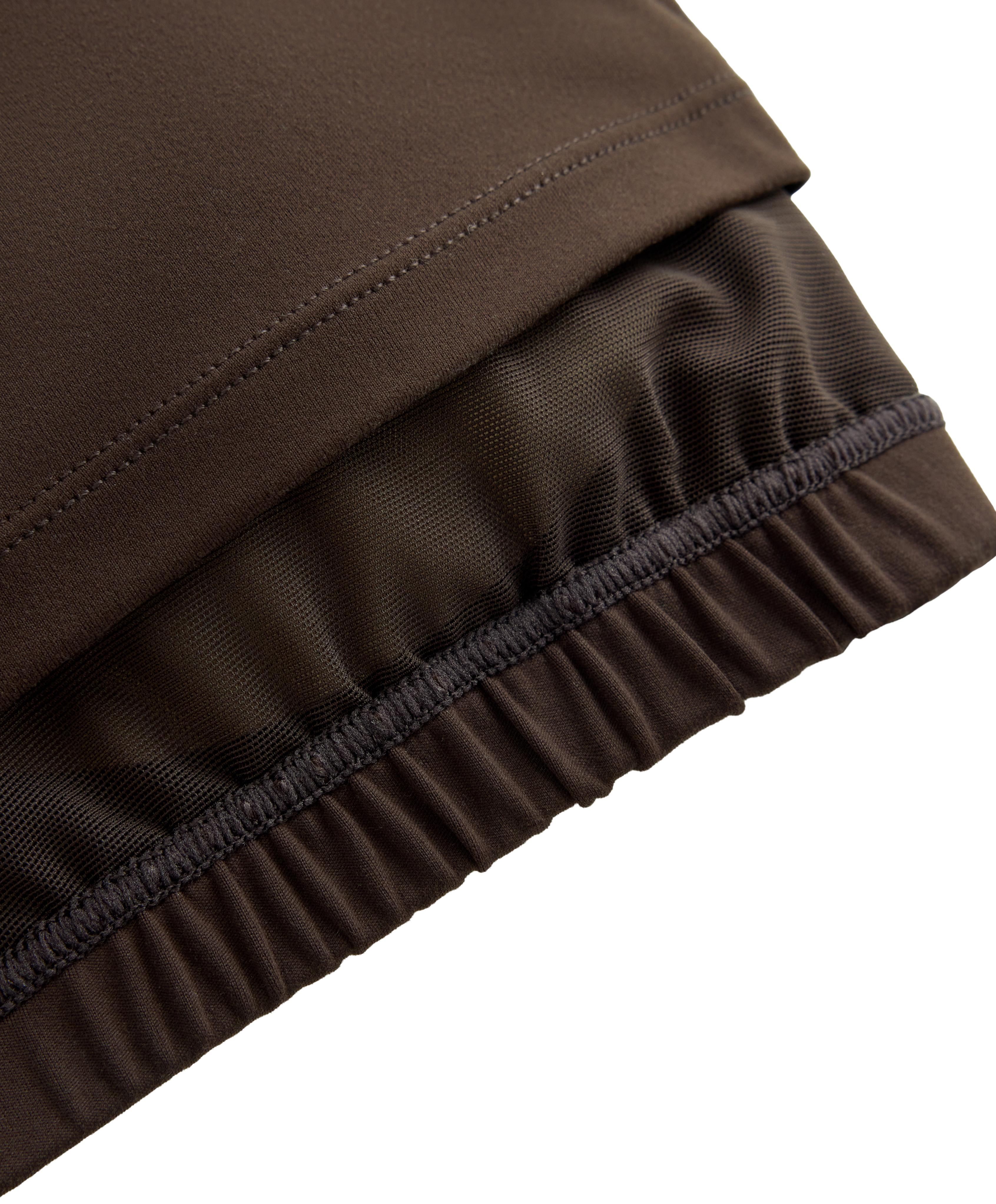 Comfortlux crossover strap tank top — DARK BROWN
