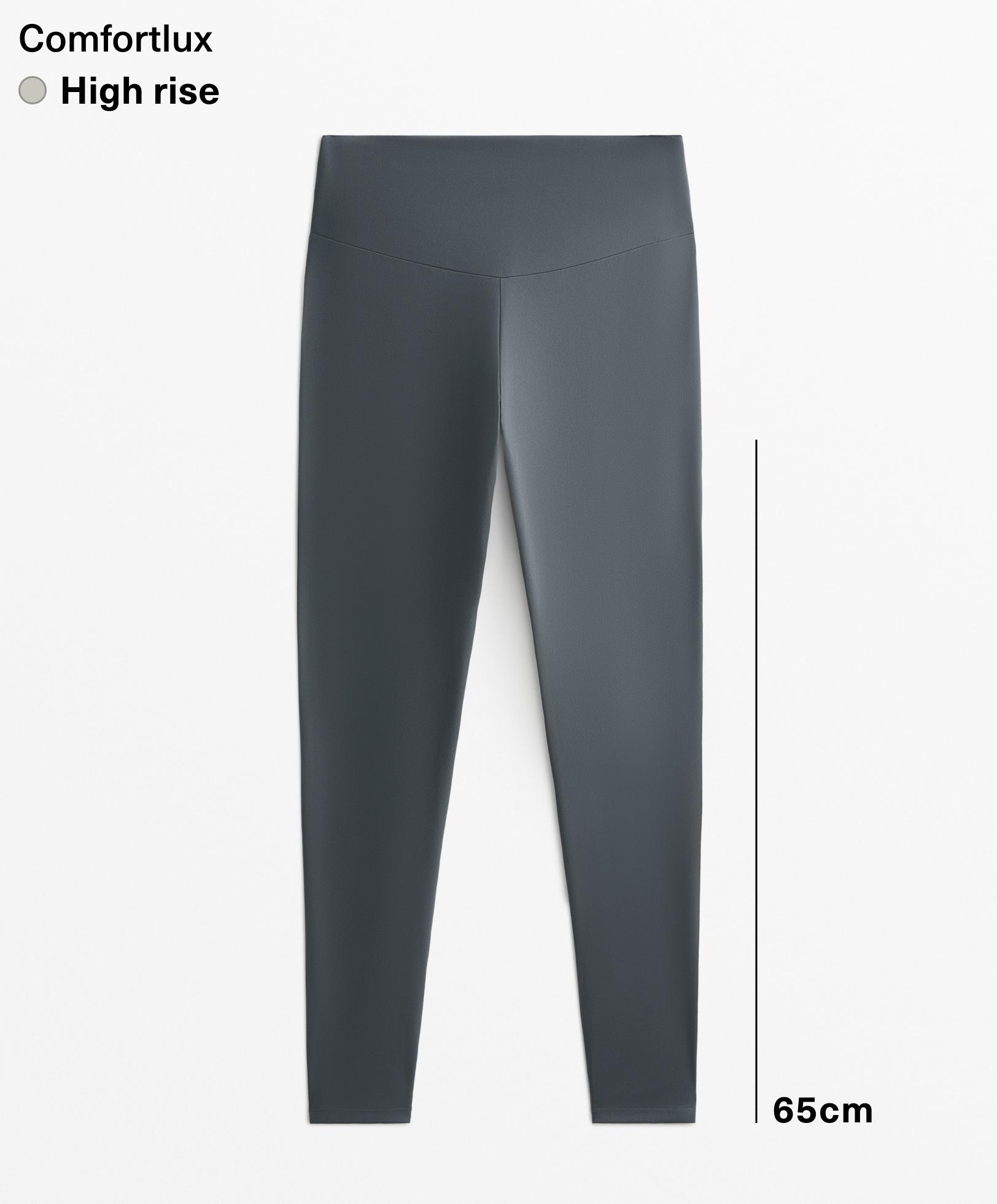 Comfortlux high-rise ankle-length leggings