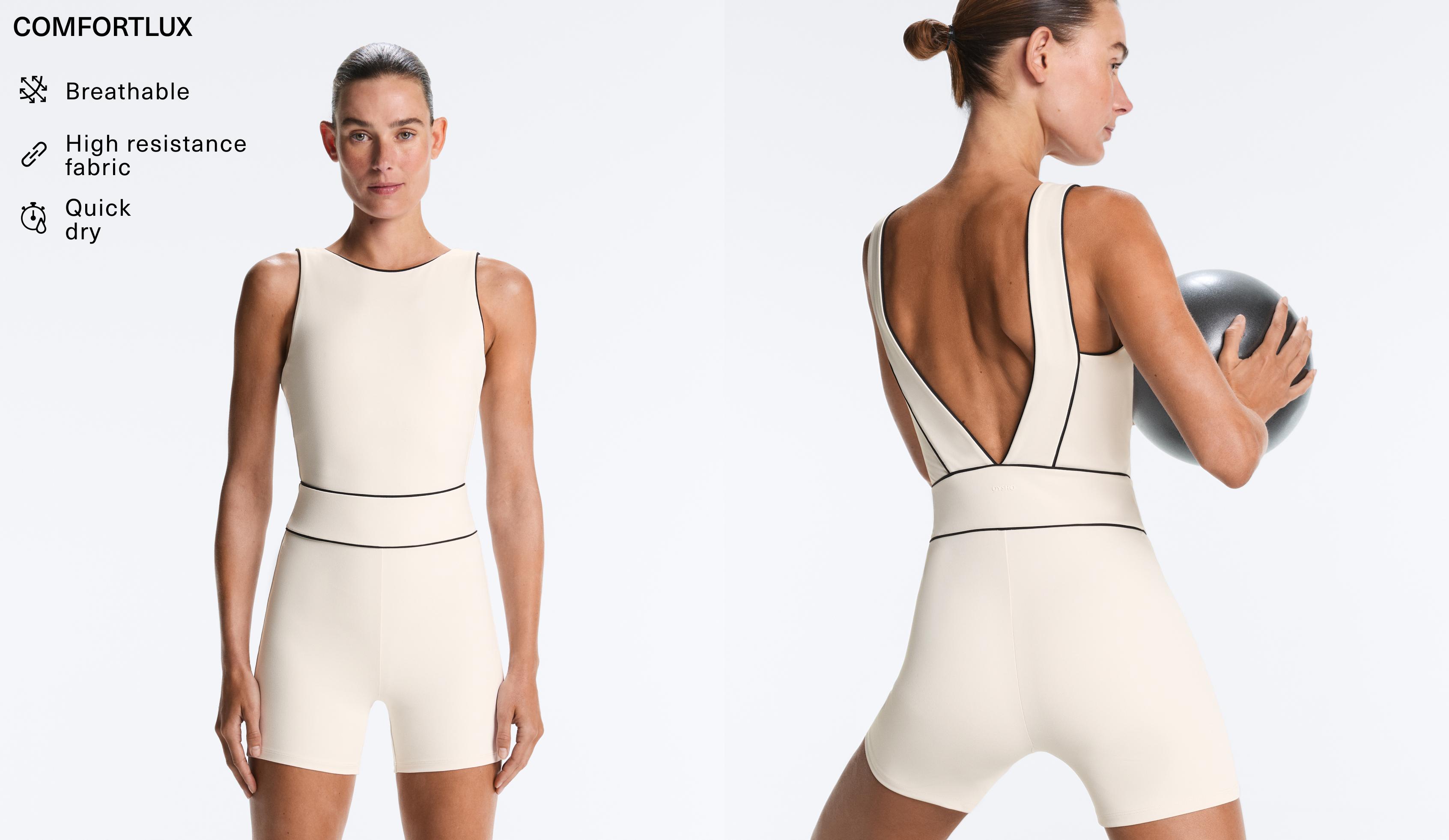 Combi-short Comfortlux Piping - Soldes