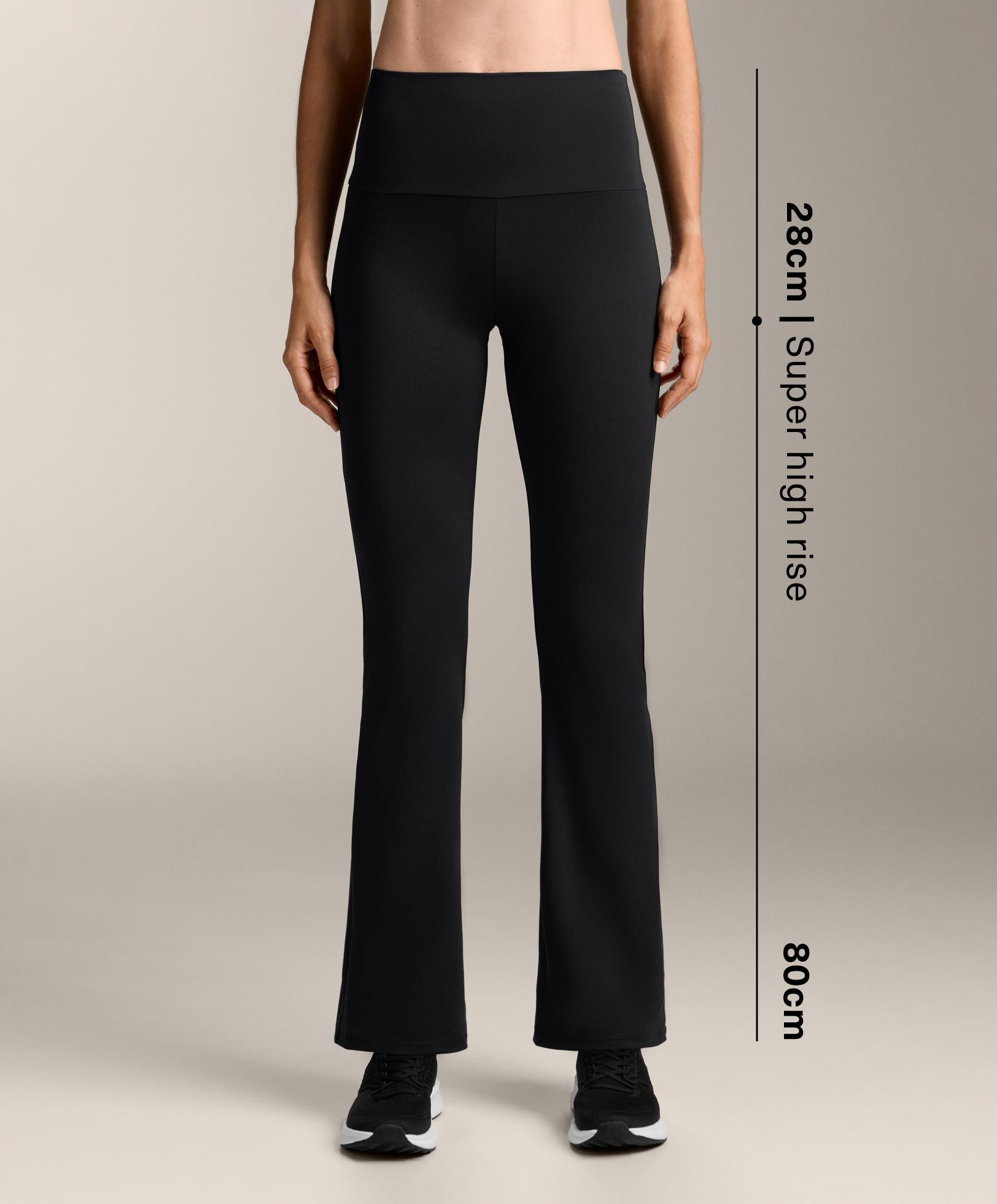 Pantaloni flare Comfortlux super high rise