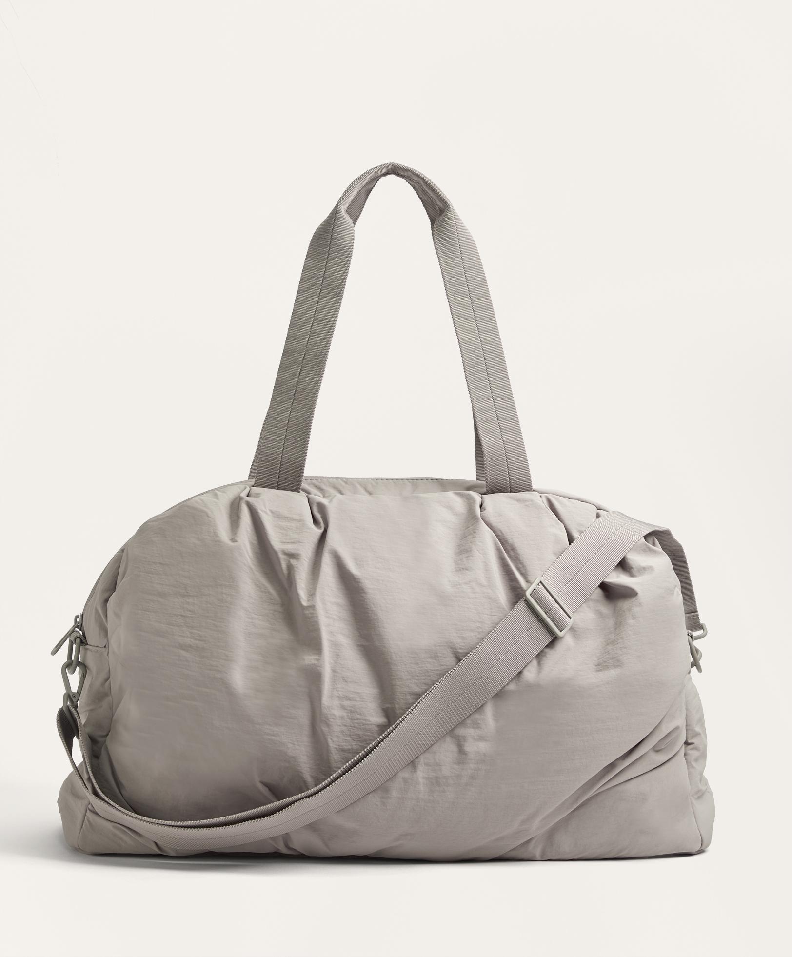 Ruched technical bag