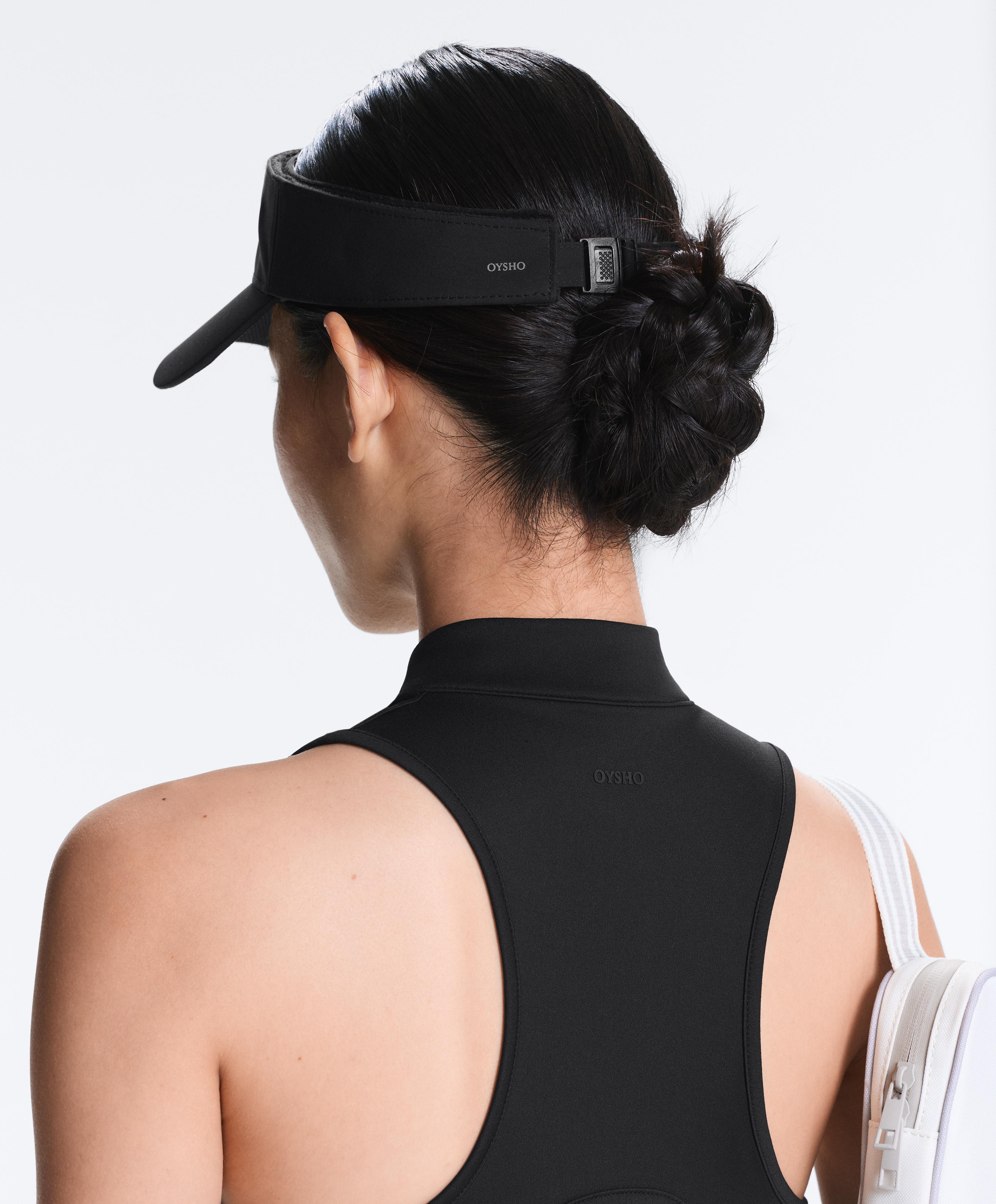 Sports visor — BLACK