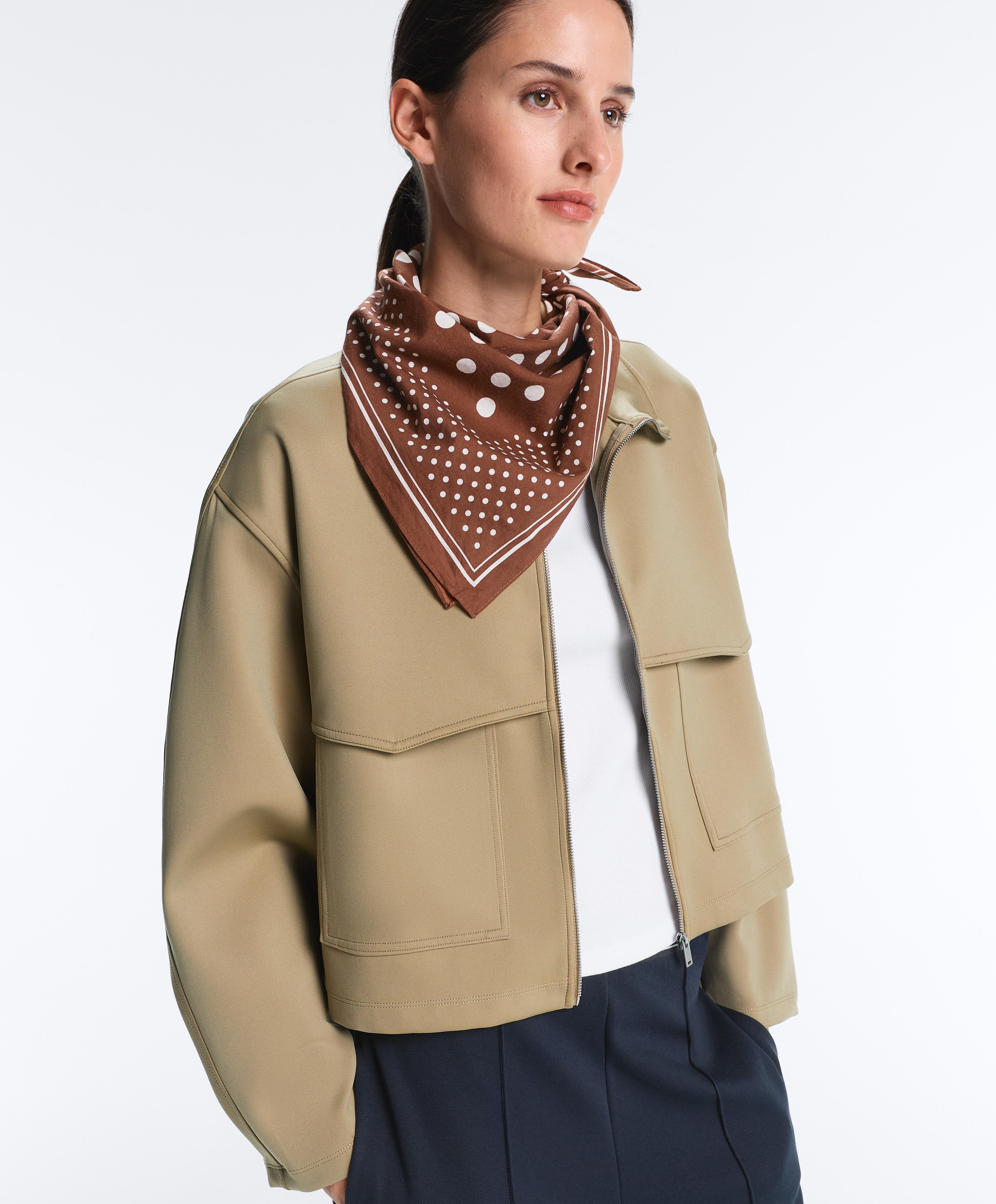 БАНДАНА З 100% БАВОВНИ З ПРИНТОМ У ГОРОШОК БАНДАНА З 100% БАВОВНИ З ПРИНТОМ У ГОРОШОК