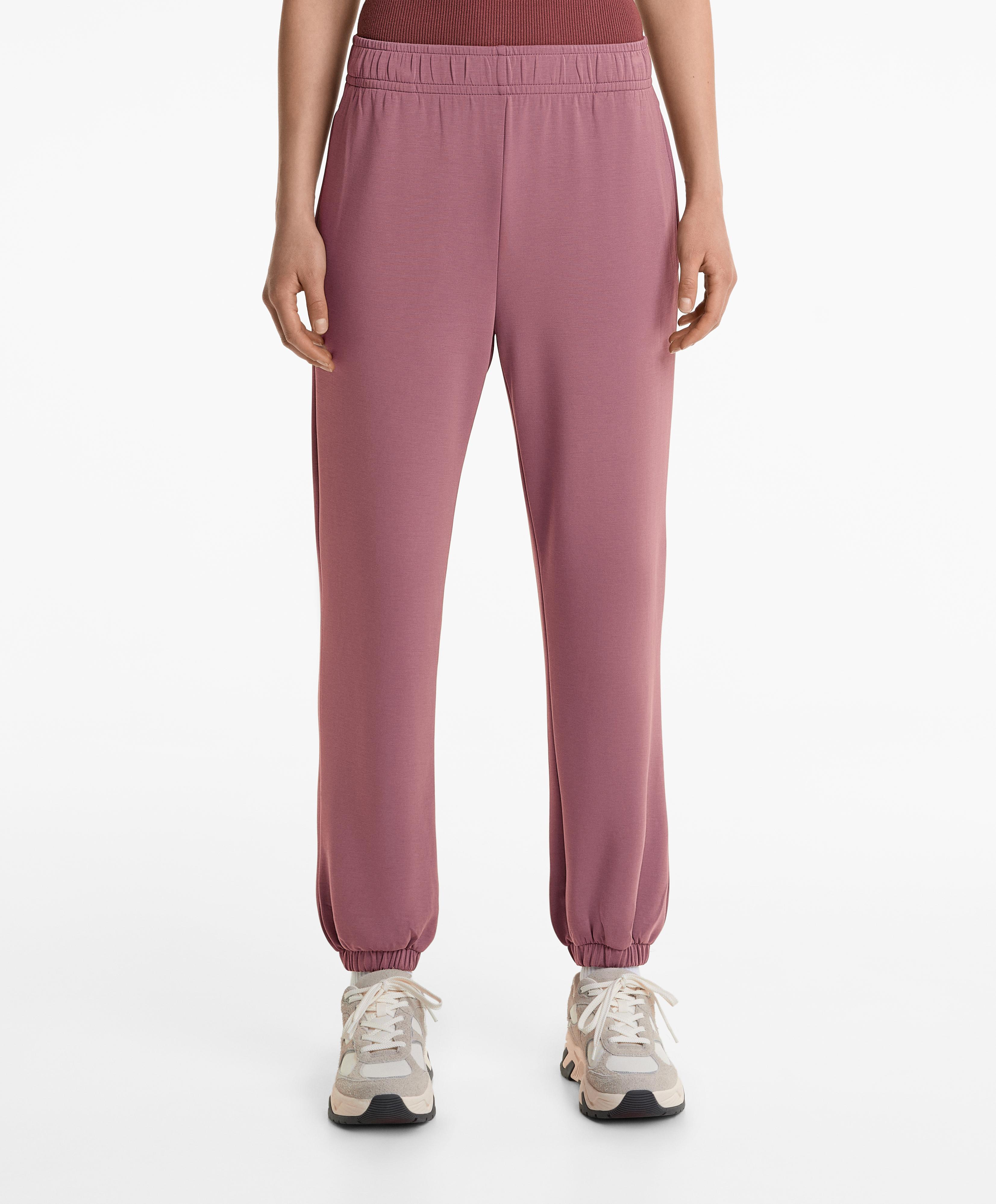 Pantalon jogger en modal au toucher doux Pantalon jogger en modal au toucher doux