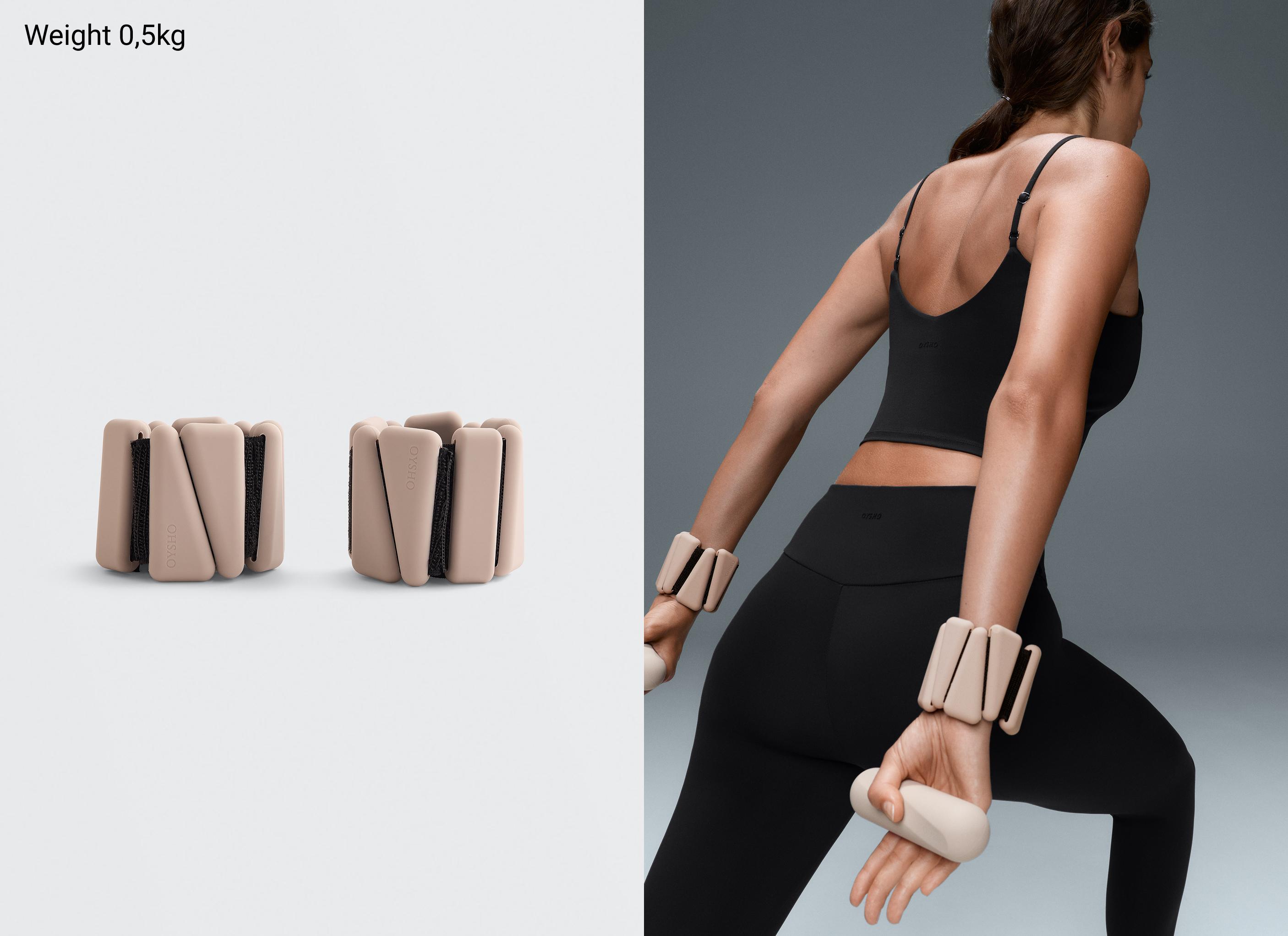 2 bracelet weights 0.5 kg — MID-MINK