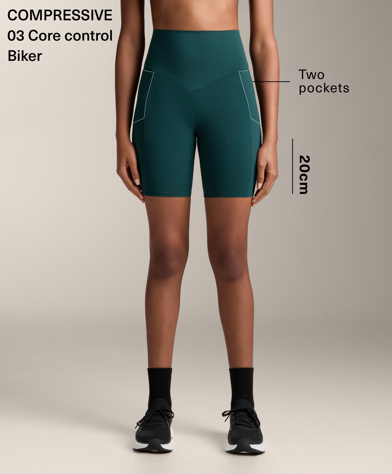 لغينغ راكبي الدراجات 20 سم عالي الارتفاع Compressive بجيب