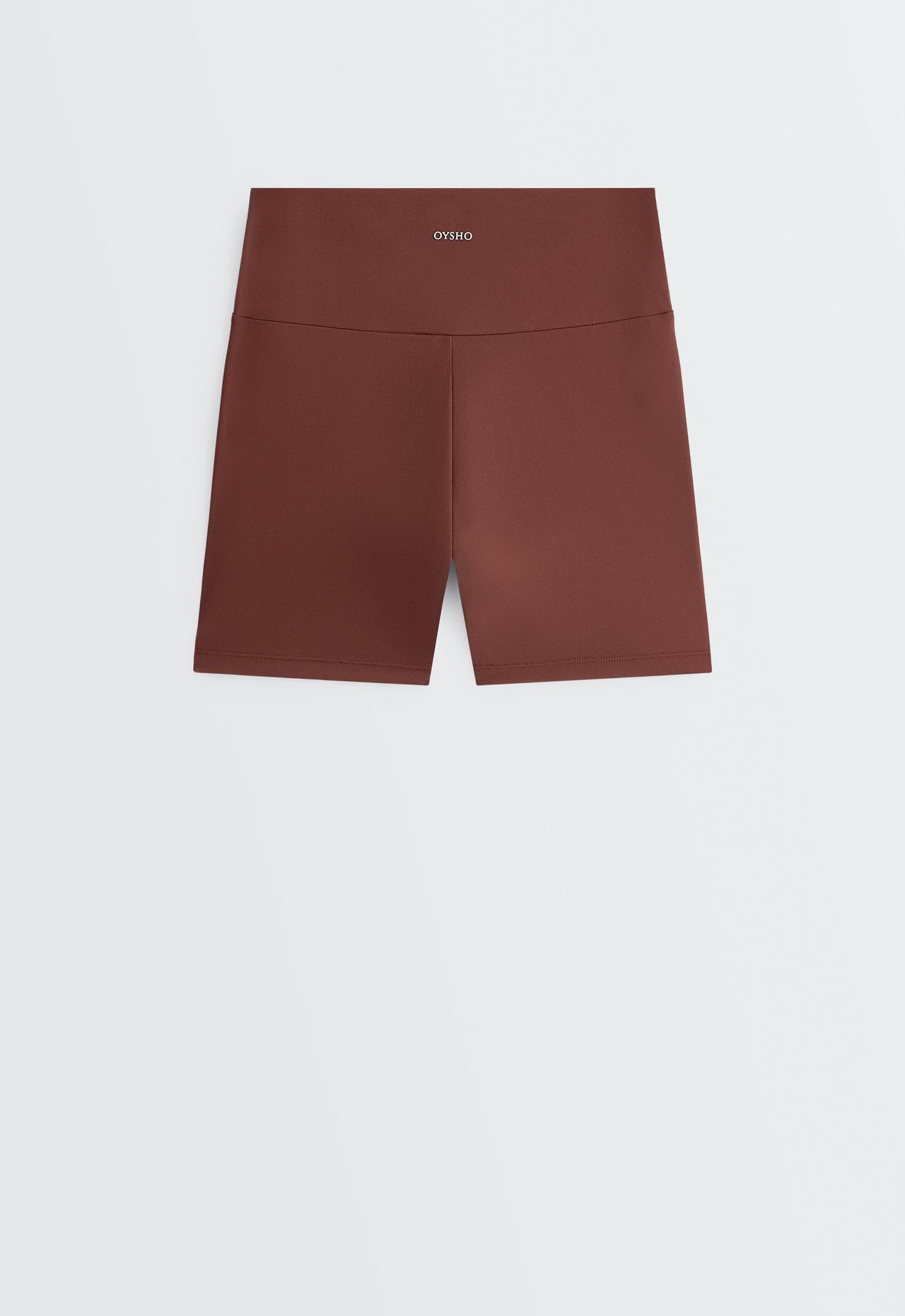 Hot pants high rise Comfortlux 10 cm — TERRACOTTA