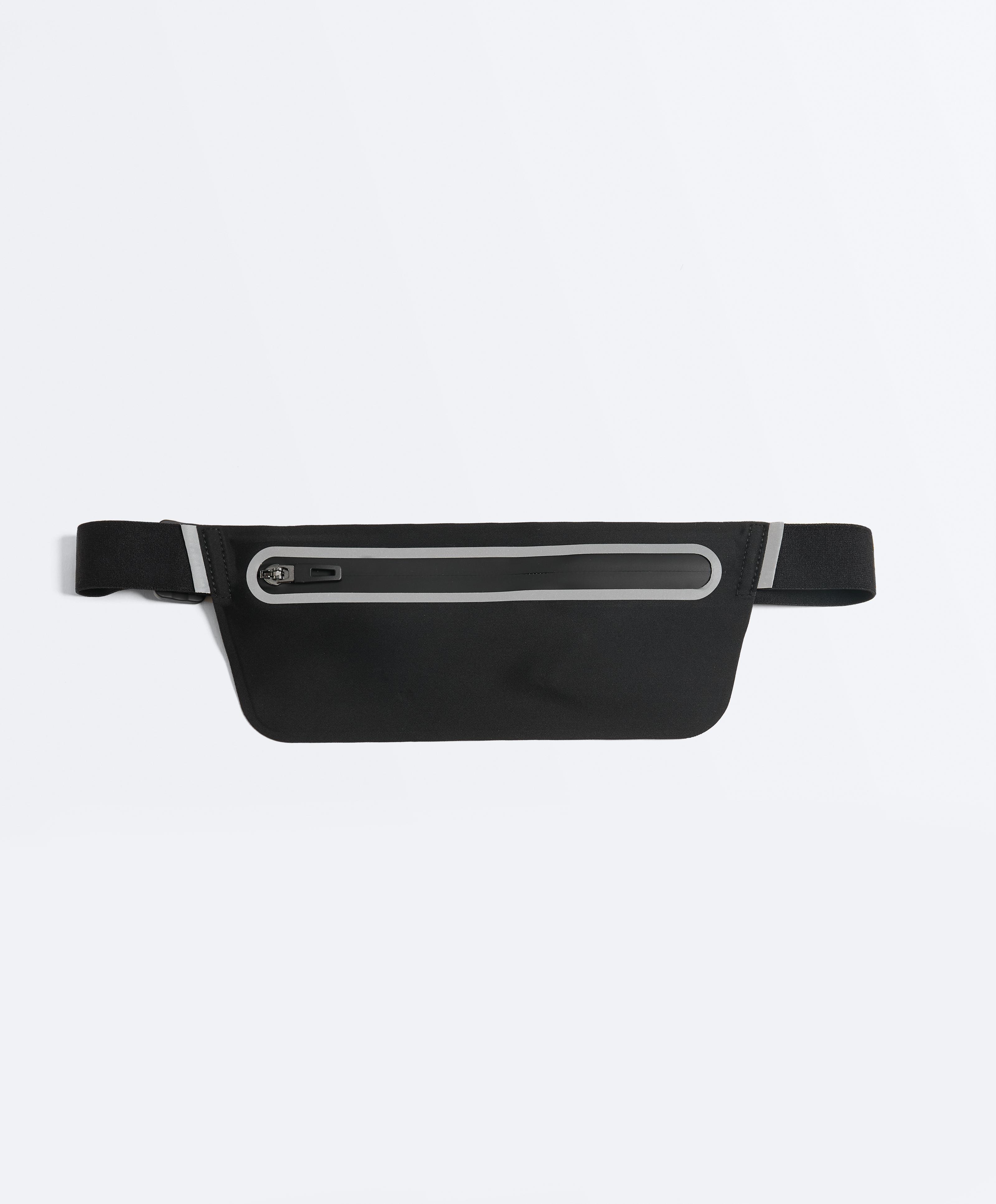 Adjustable running belt bag