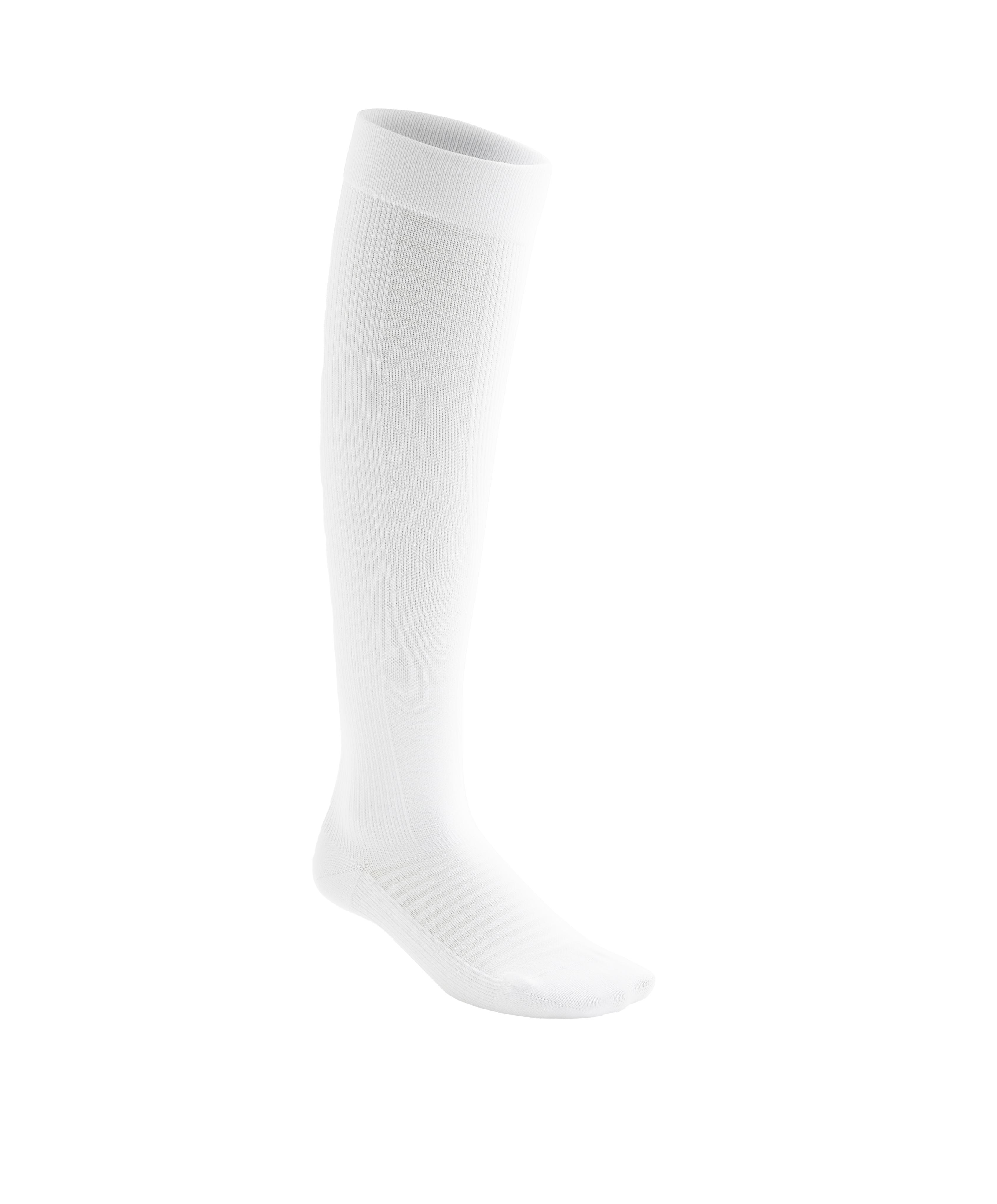 Knee-high polyamide blend socks — WHITE