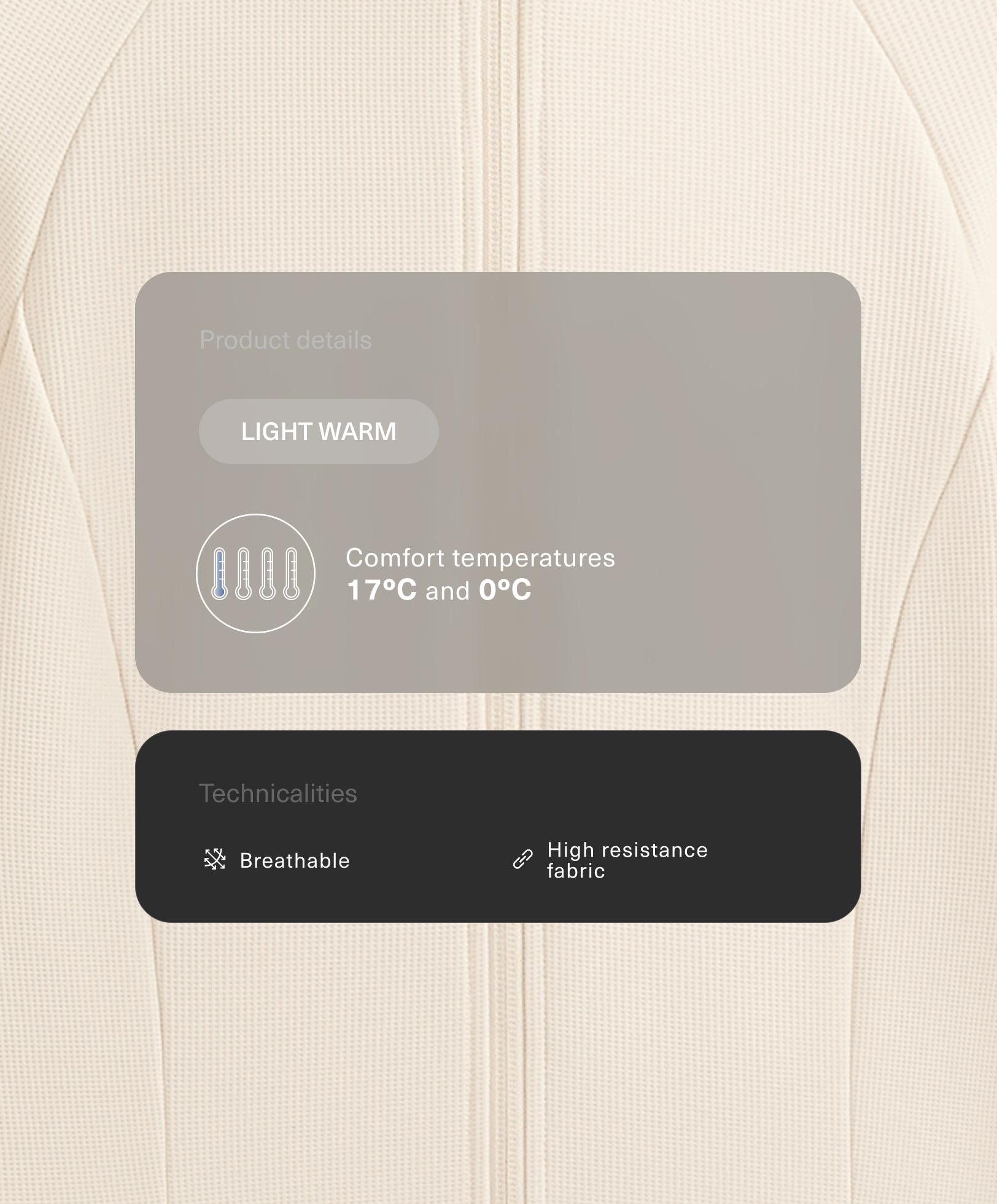 Light warm Waffle technical jacket - Sale Light warm Waffle technical jacket - Sale