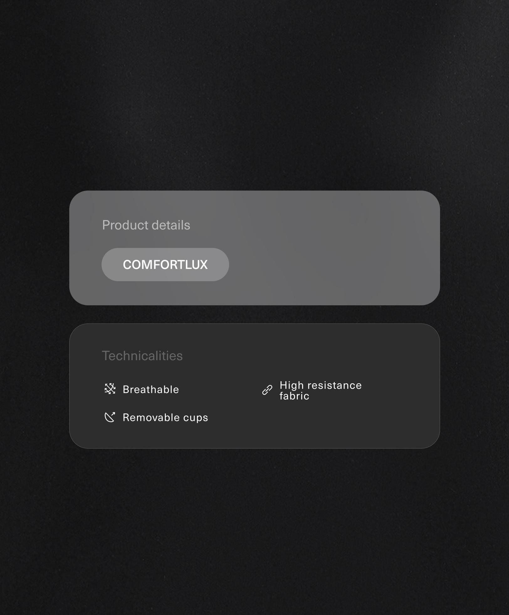 Comfortlux long Tank top multi strap cups Comfortlux long Tank top multi strap cups