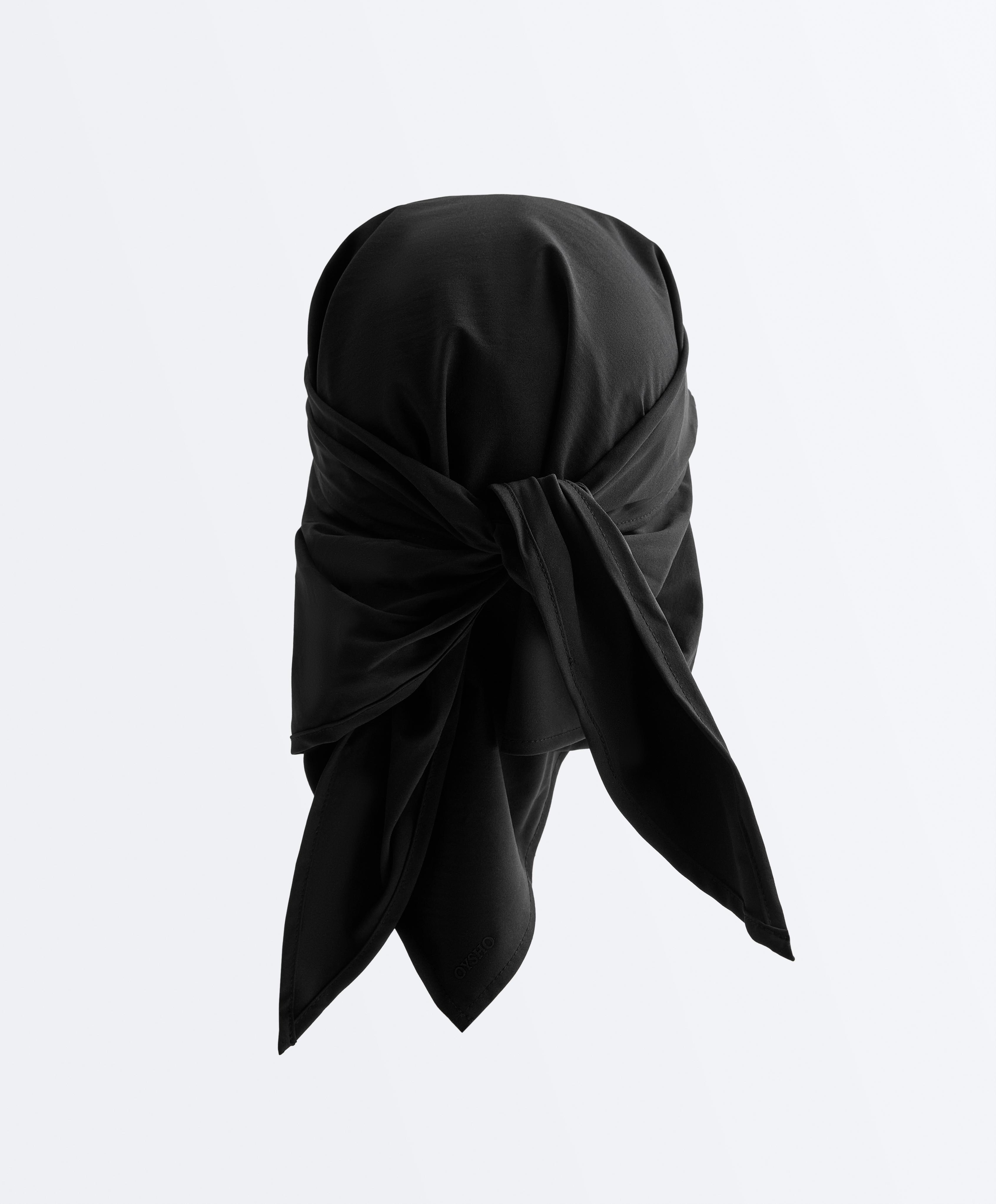 Lightweight knotted visor — BLACK
