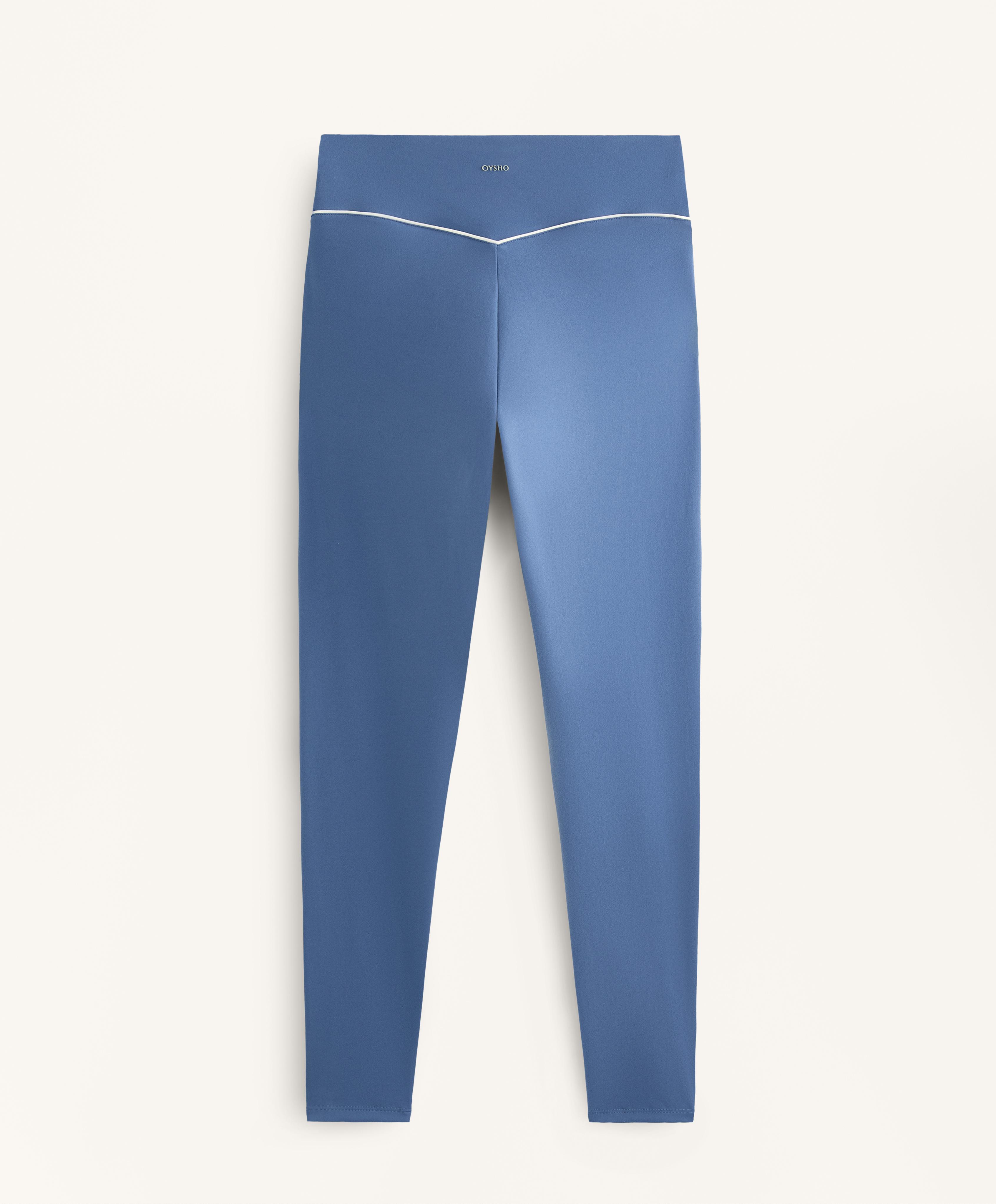 Comfortlux high-rise piping 65 cm ankle-length leggings Comfortlux high-rise piping 65 cm ankle-length leggings