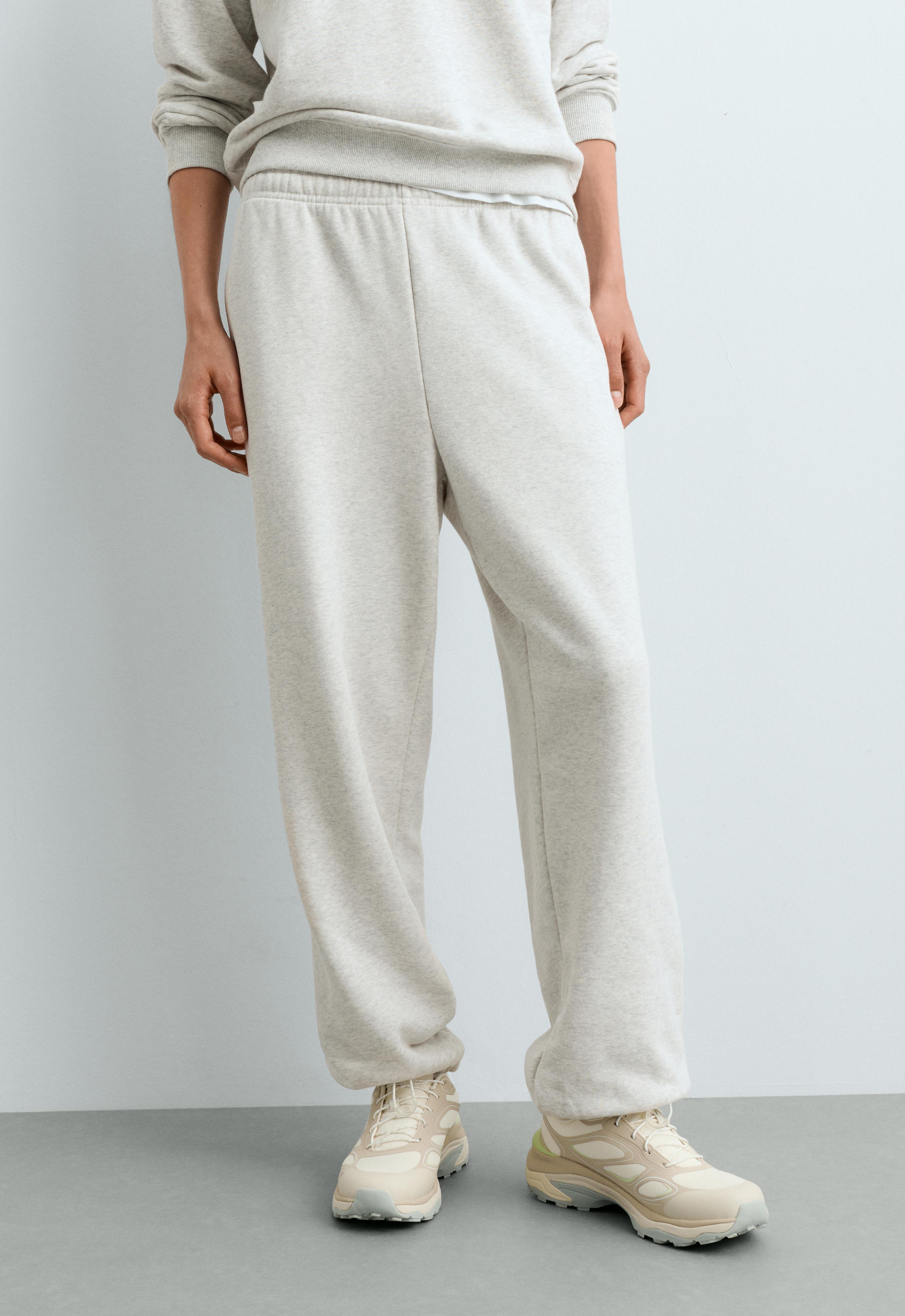 Joggingbroek van katoenmix