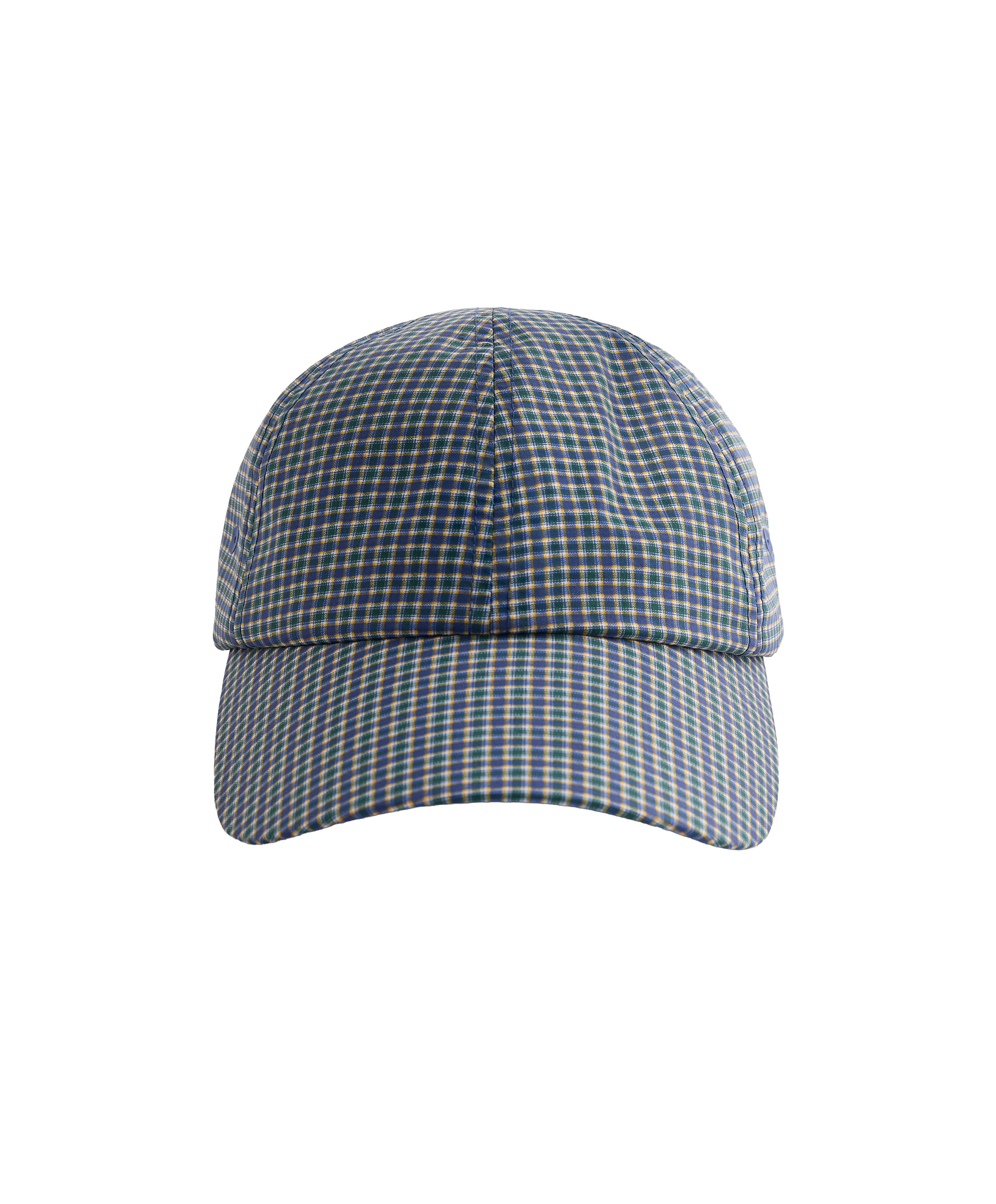 Checked print cap — BRIGHT LAVENDER