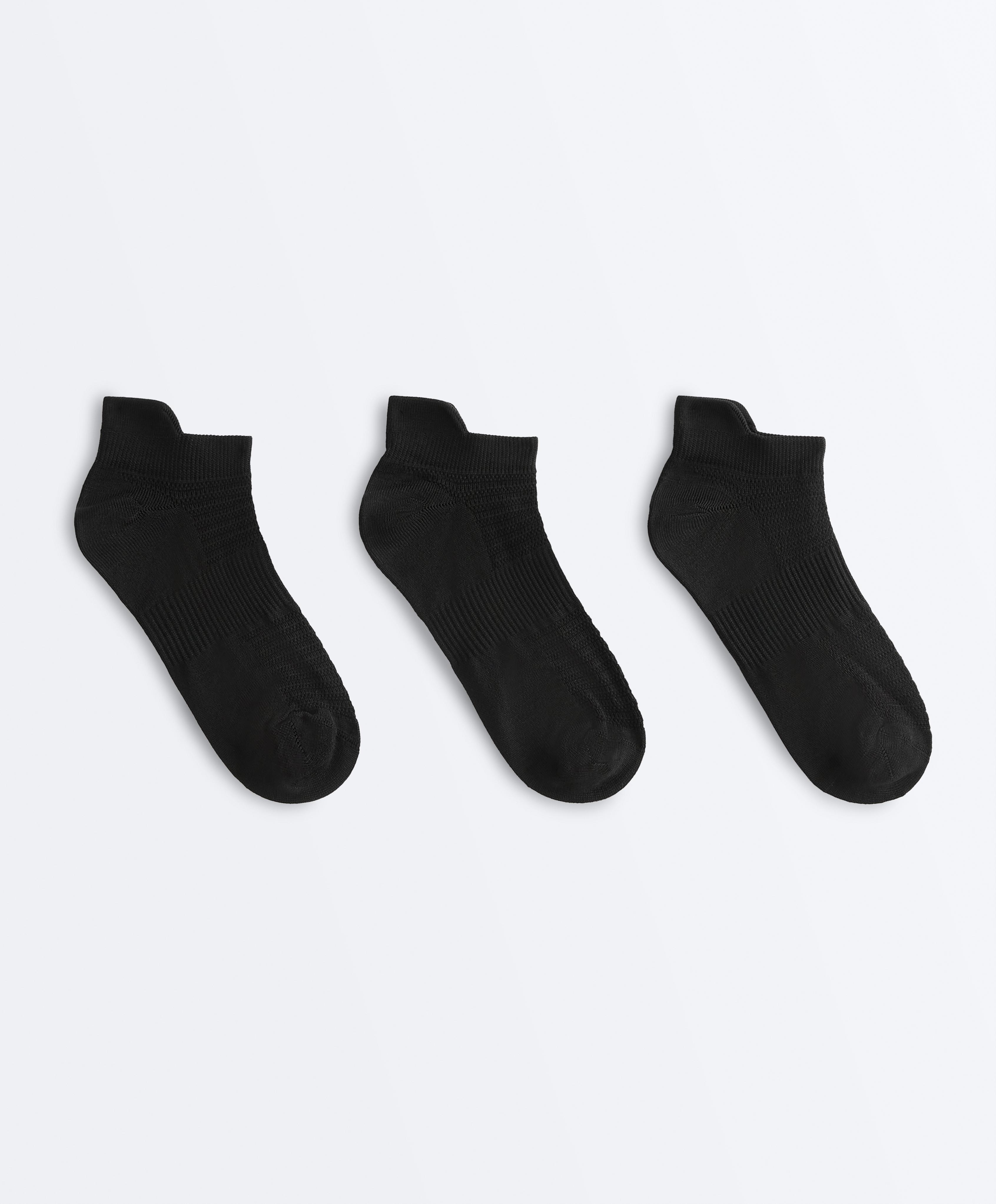 3 pares de calcetines sneaker lengüeta mezcla poliamida deportivos 3 pares de calcetines sneaker lengüeta mezcla poliamida deportivos