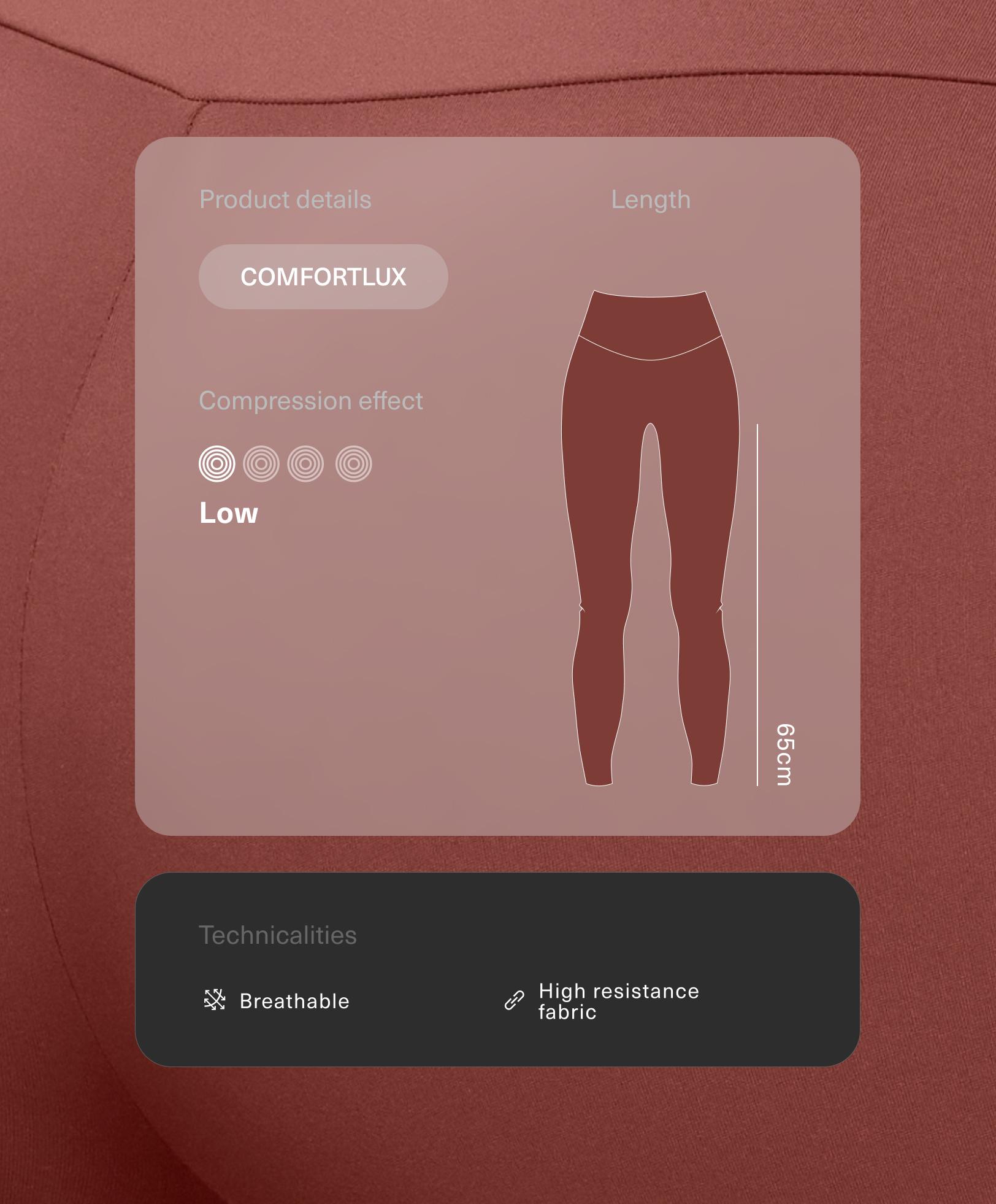 Comfortlux 65cm maternity leggings Comfortlux 65cm maternity leggings