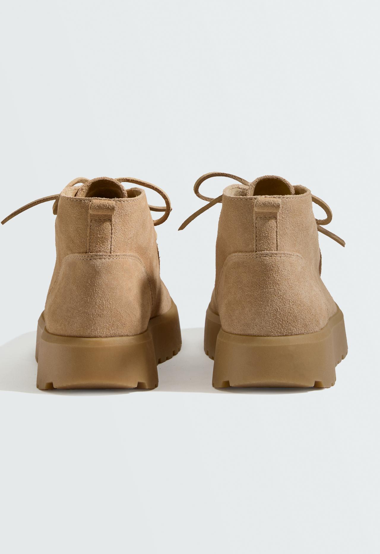 Leather lace-up ankle boots — MOLE