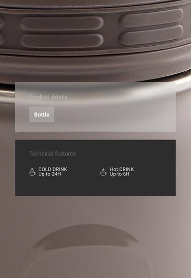 Soft-touch bottle — PALE MINK 2