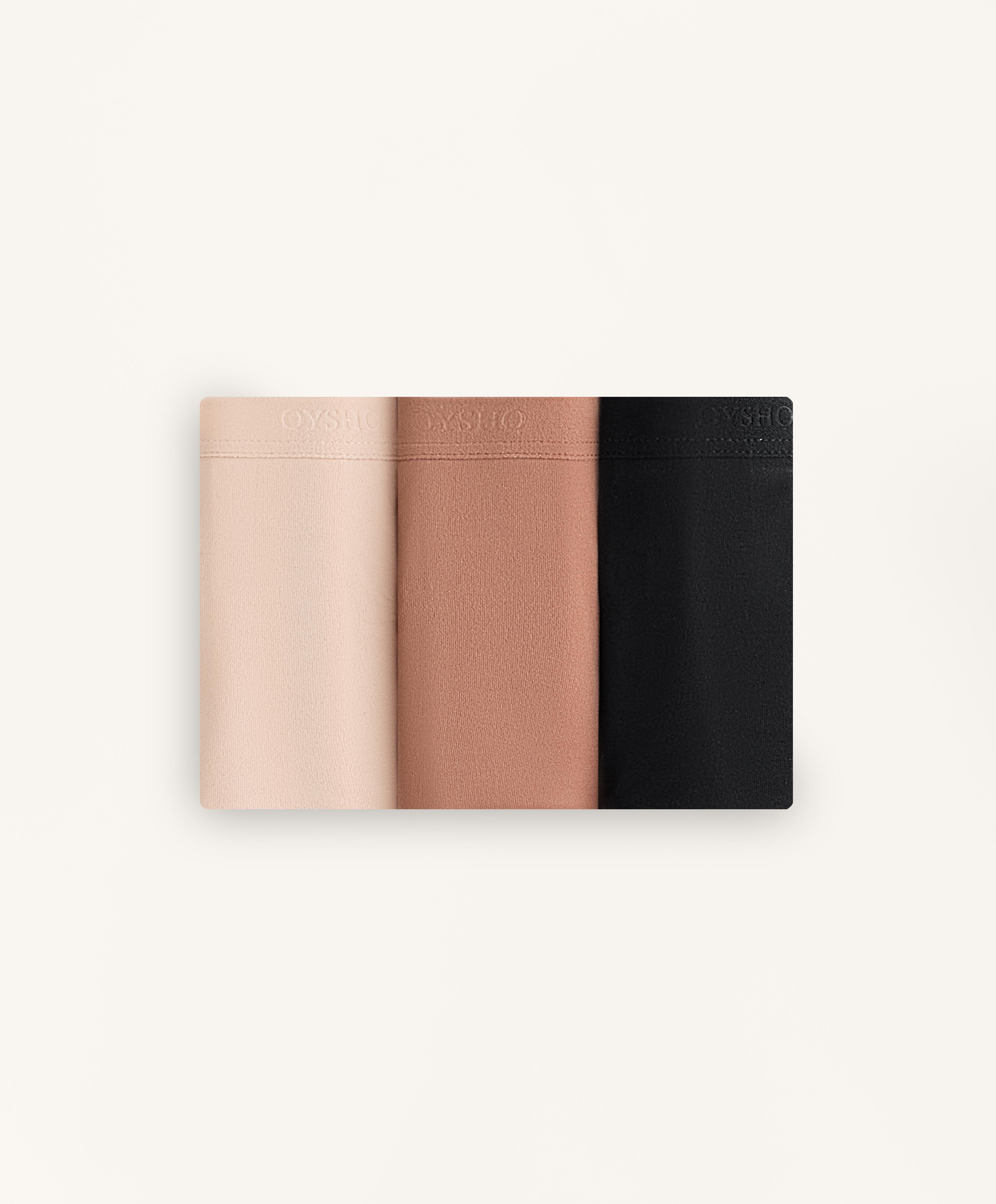 3 polyamide blend logo Brazilian briefs