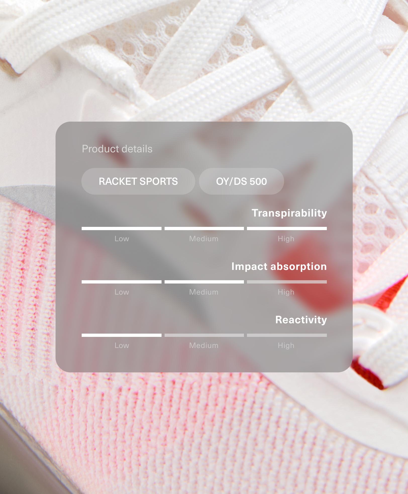 Baskets de padel OY-DS 500