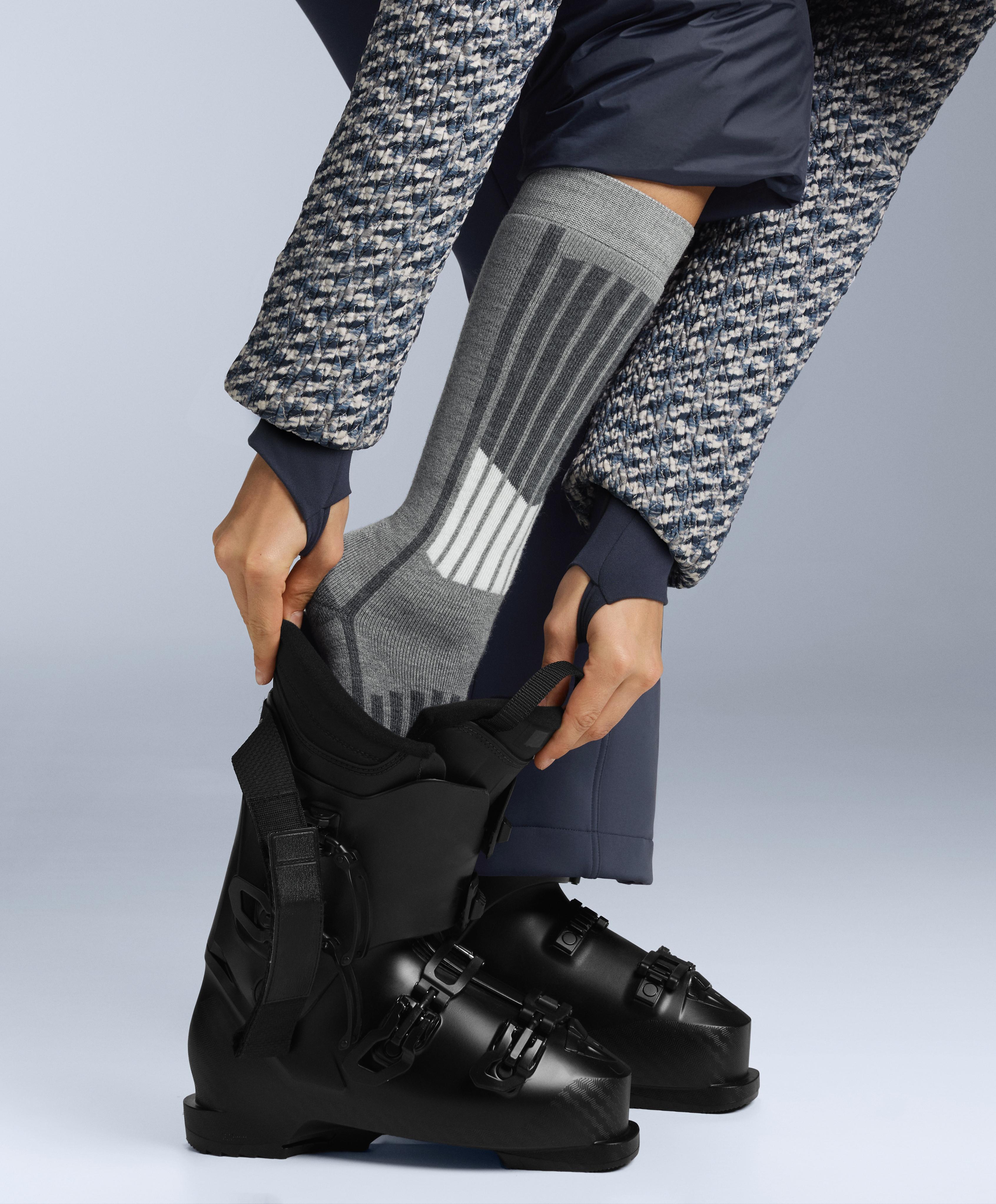 Primaloft® yarn WOOLMARK® wool blend long ski socks Primaloft® yarn WOOLMARK® wool blend long ski socks
