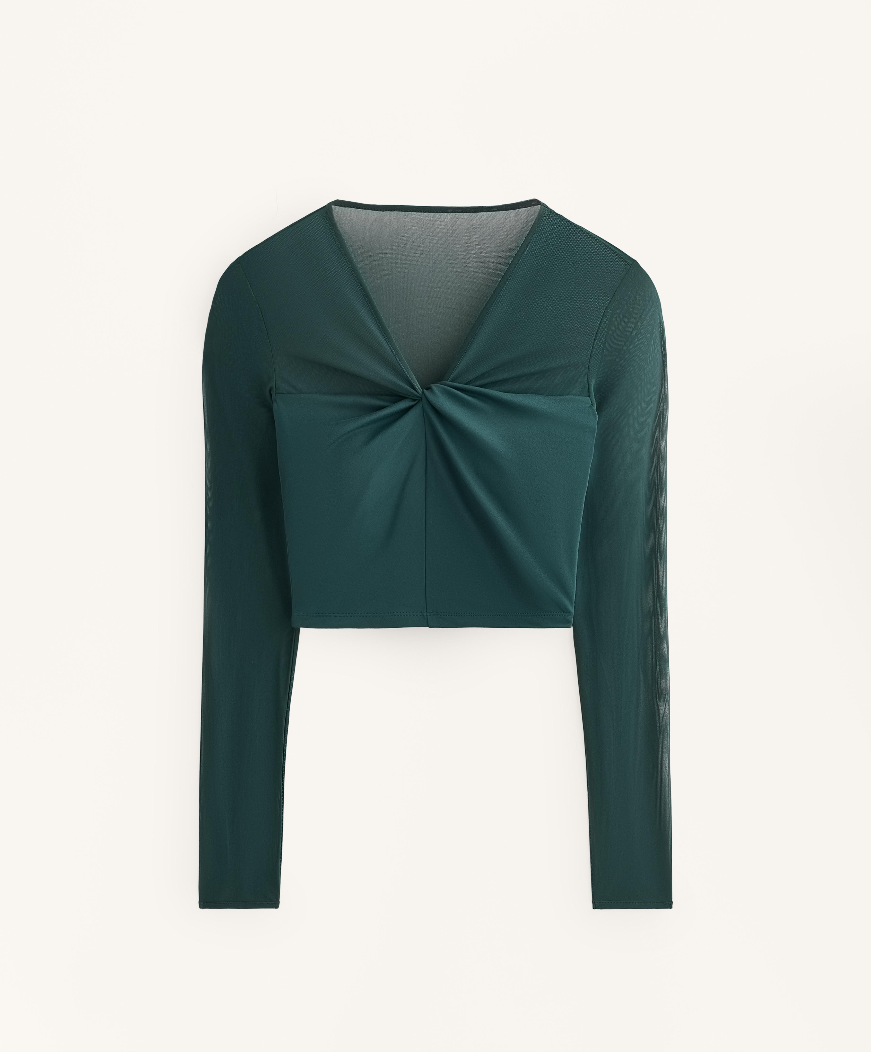 Tank top Comfortlux со долги ракави и мрежа - Намалениe