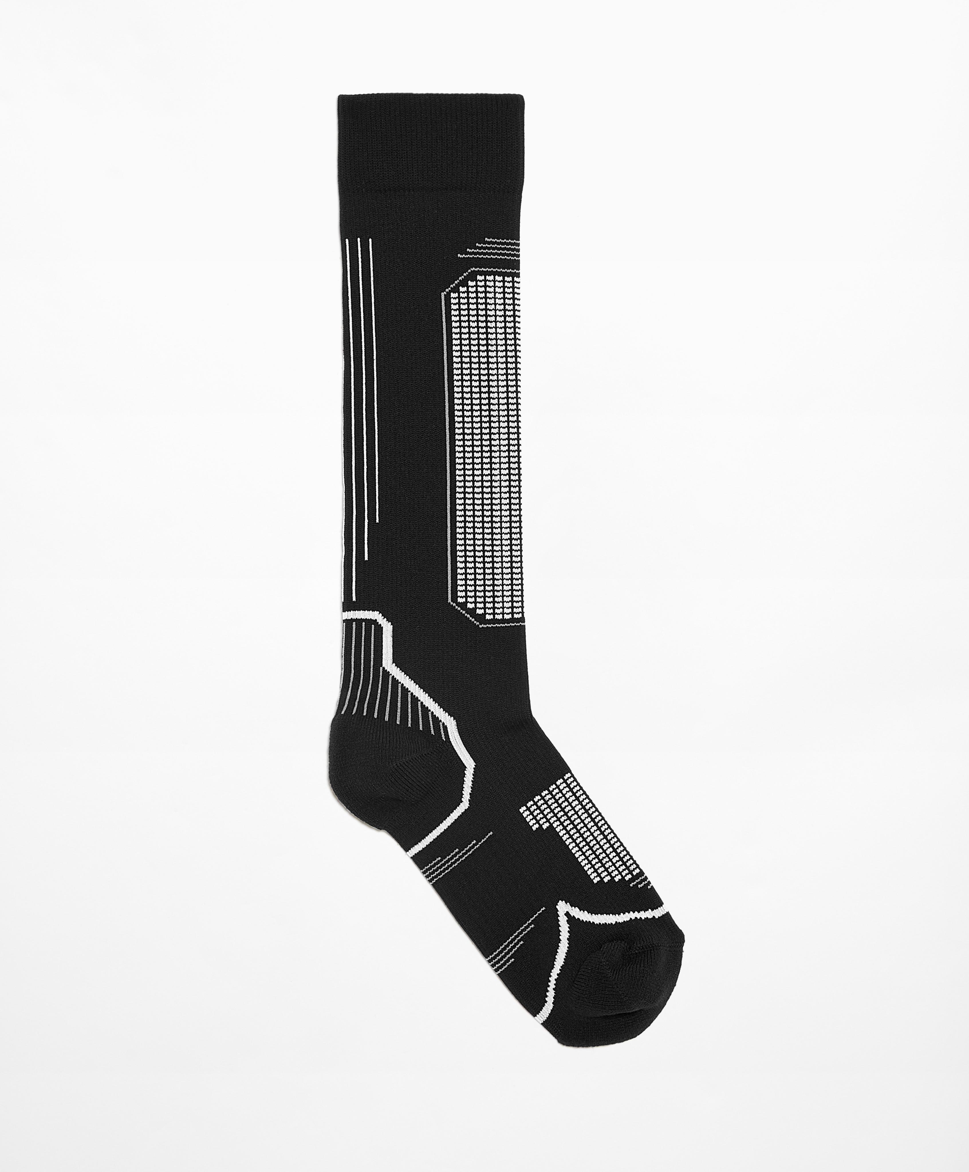 Q-SKIN polyamide blend long ski socks