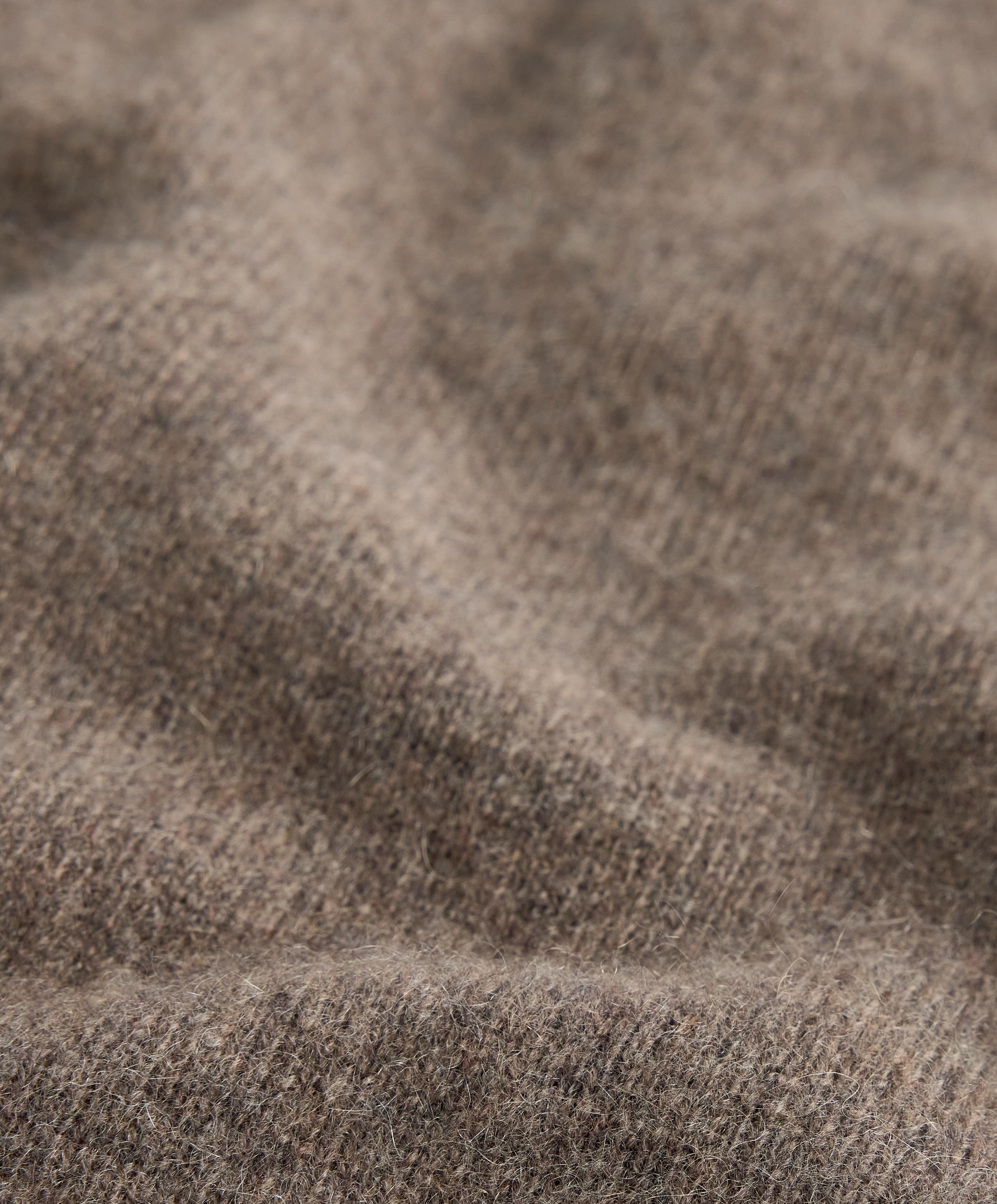 Straight leg 100% cashmere trousers