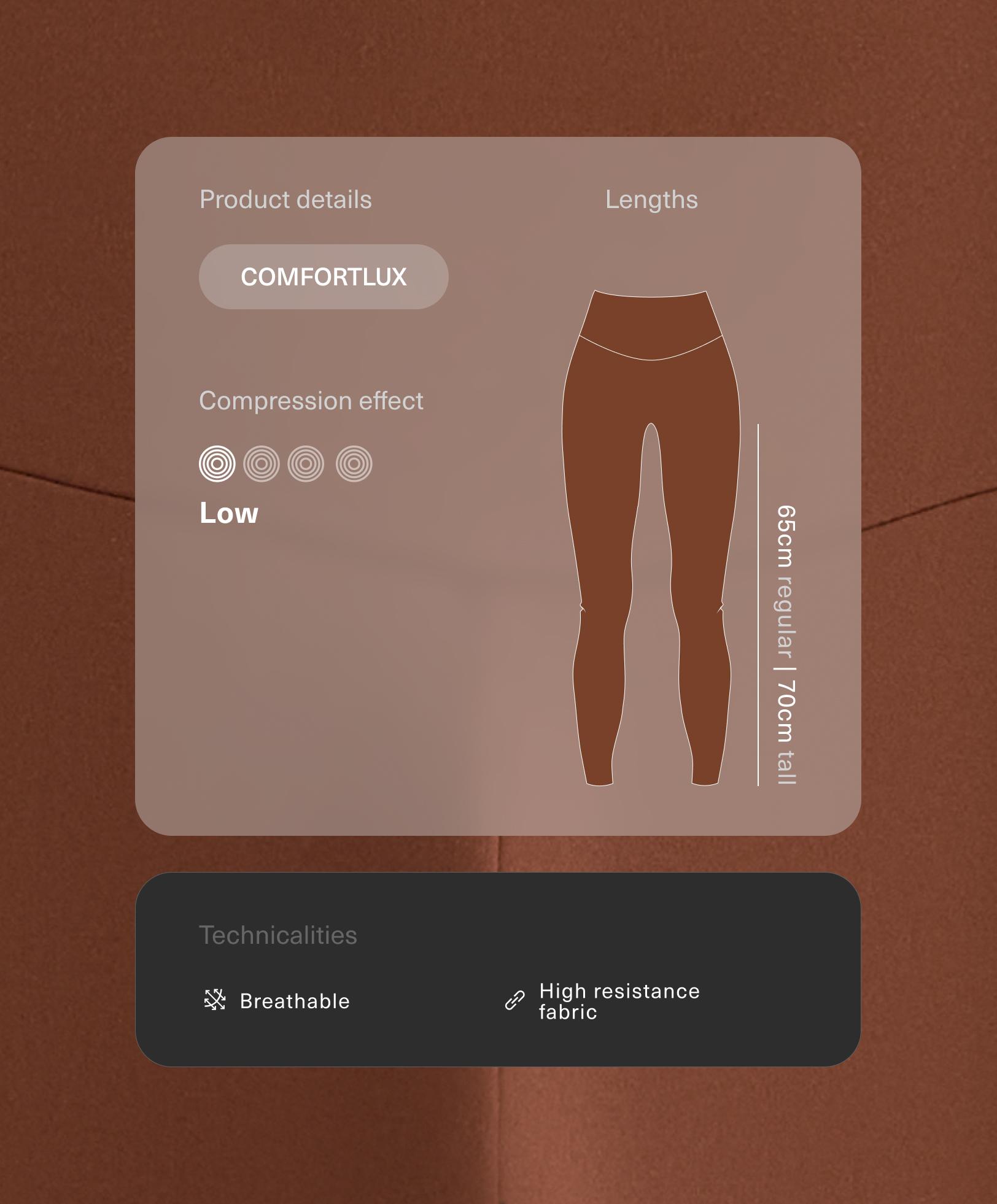 Leggings fins al turmell high rise Comfortlux Leggings fins al turmell high rise Comfortlux